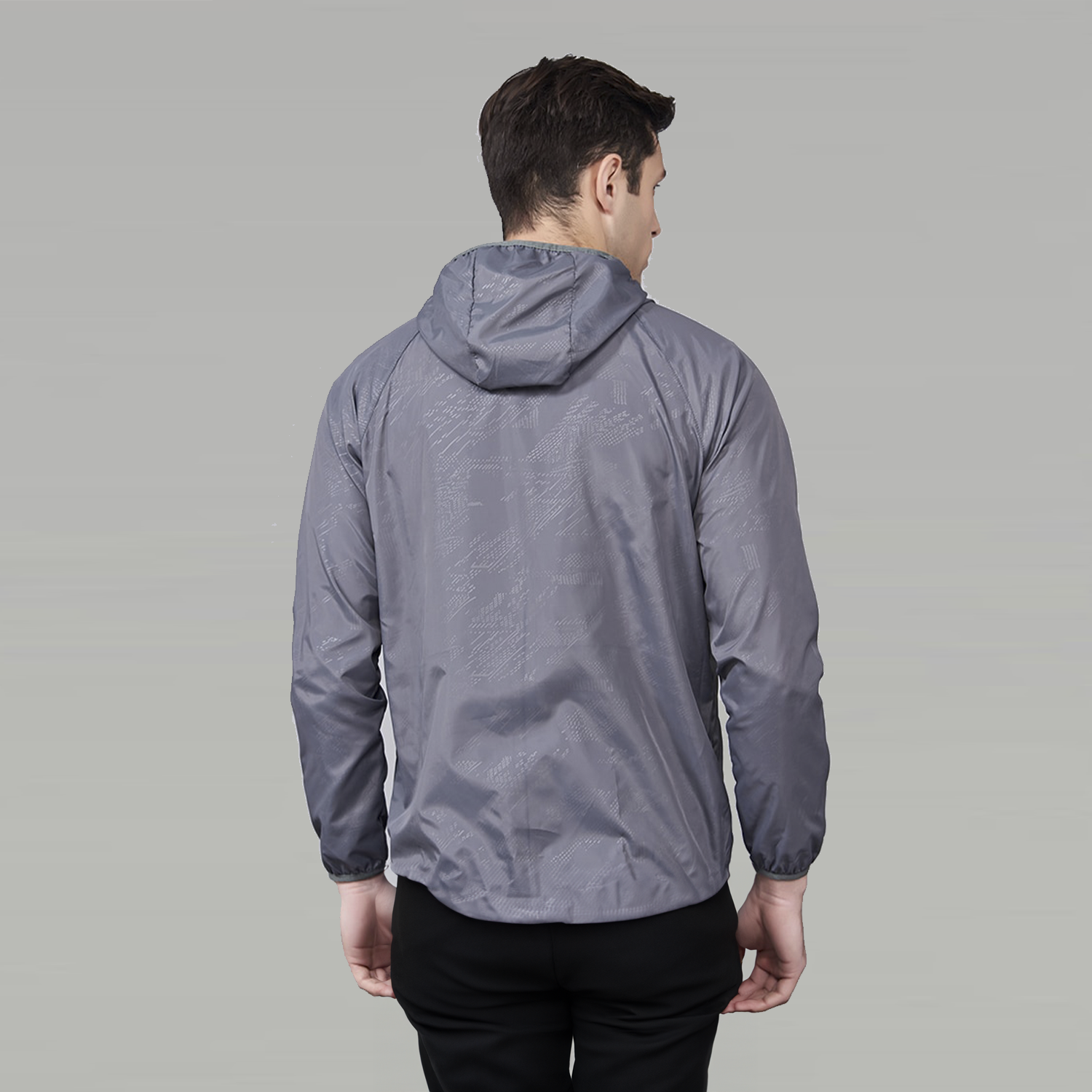 Men's Waterproof Windbreaker - UV Protection, Breathable & Adjustable Hood