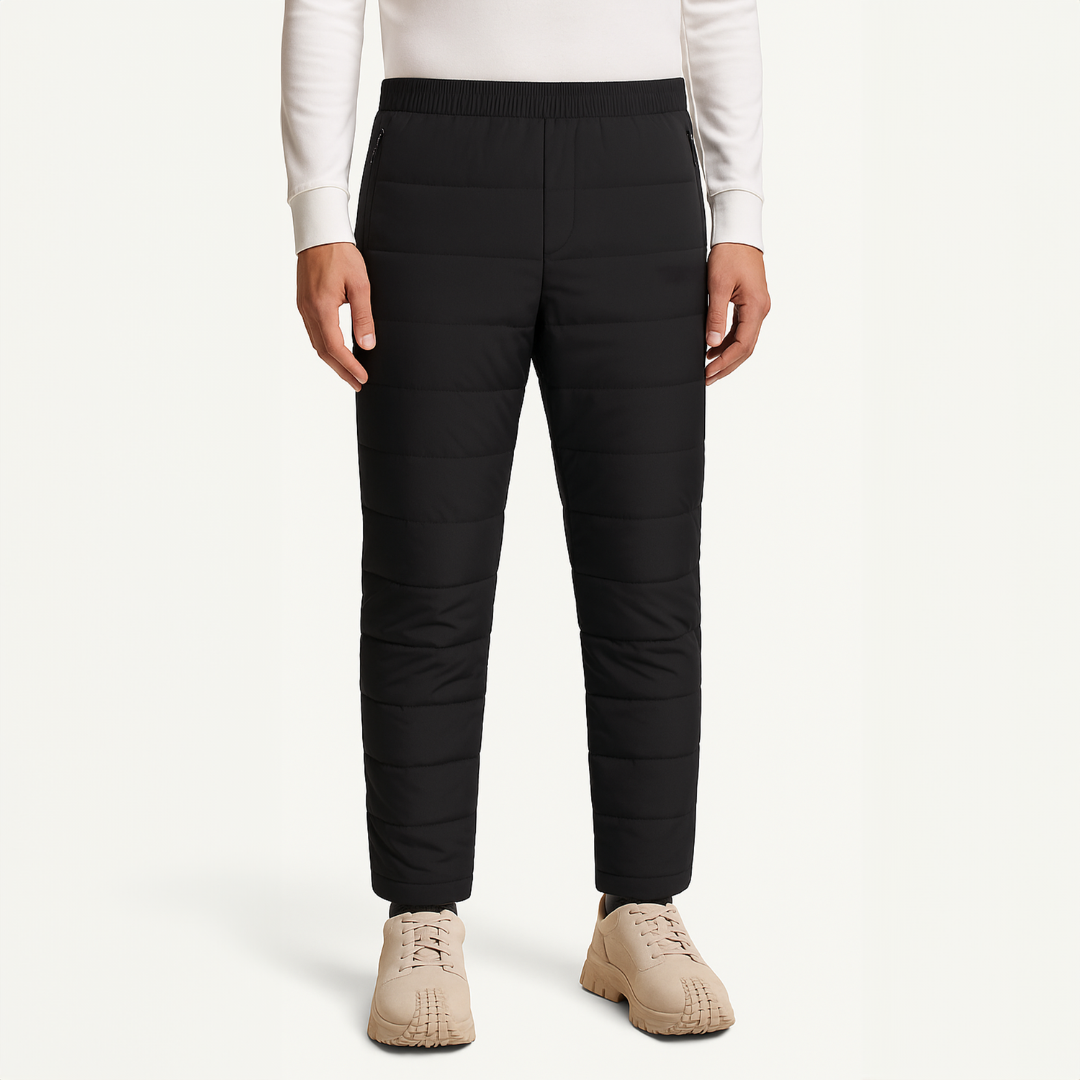 Puffer Climate Pants - Thermal Insulation, Sealed Zippers & Windproof for 0°C