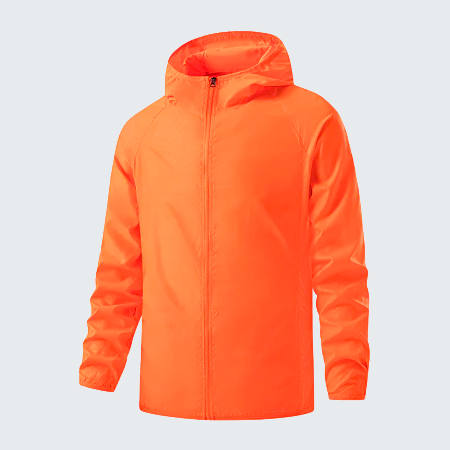 Men's Waterproof Windbreaker - UV Protection, Breathable & Adjustable Hood