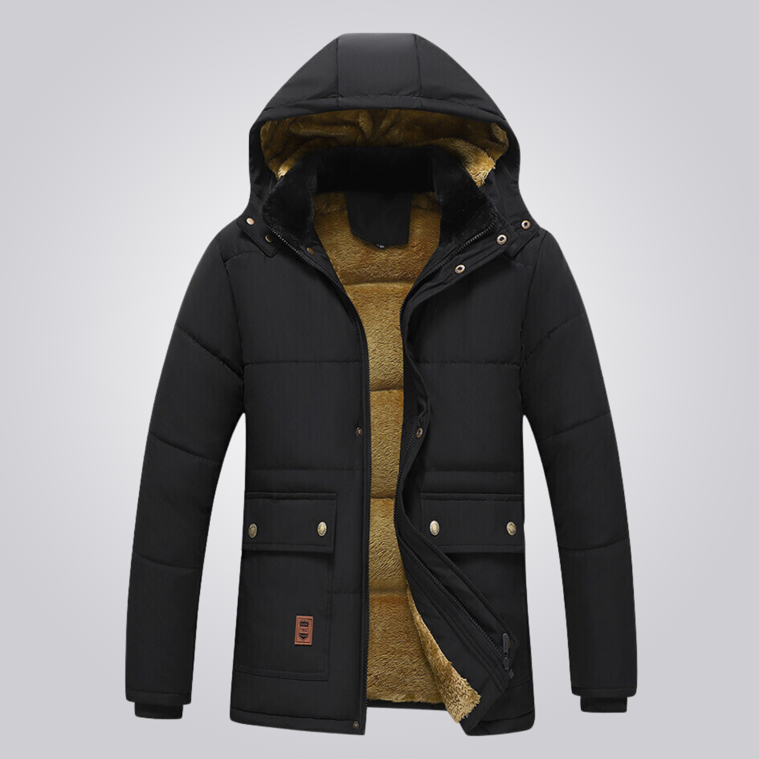Men's Snowball Puffer Jacket - Cozy, Warm & Stylish for Cold Weather