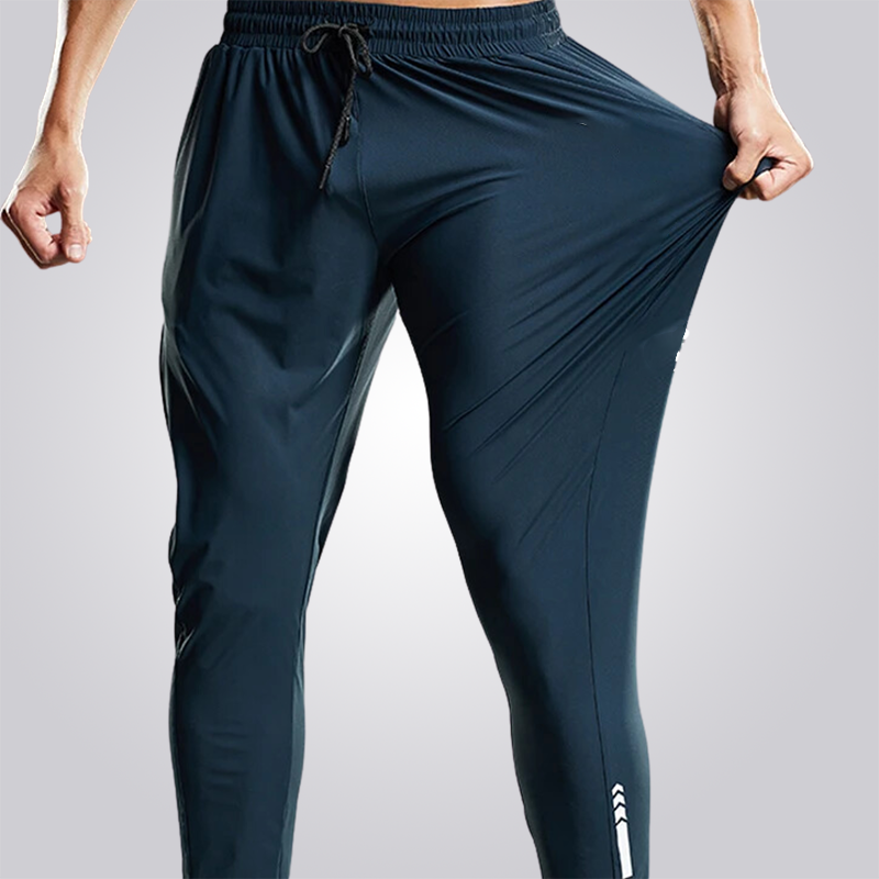 Men's Tech Run Pants - Breathable, Quick-Dry & Stretchy for Active Performance