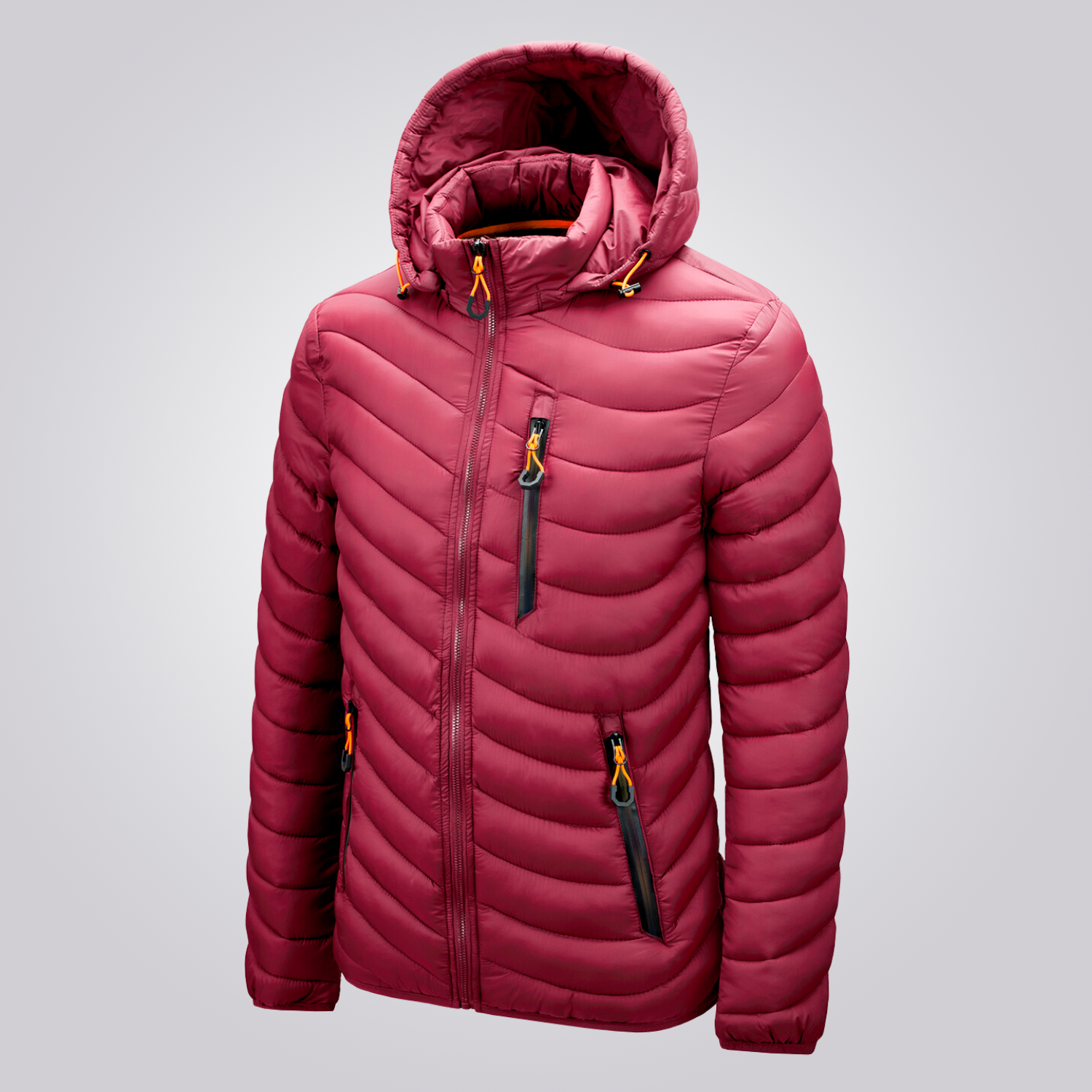 Men's Arctics Puffer Jacket - Thermal to 0°C, Breathable & Removable Hood