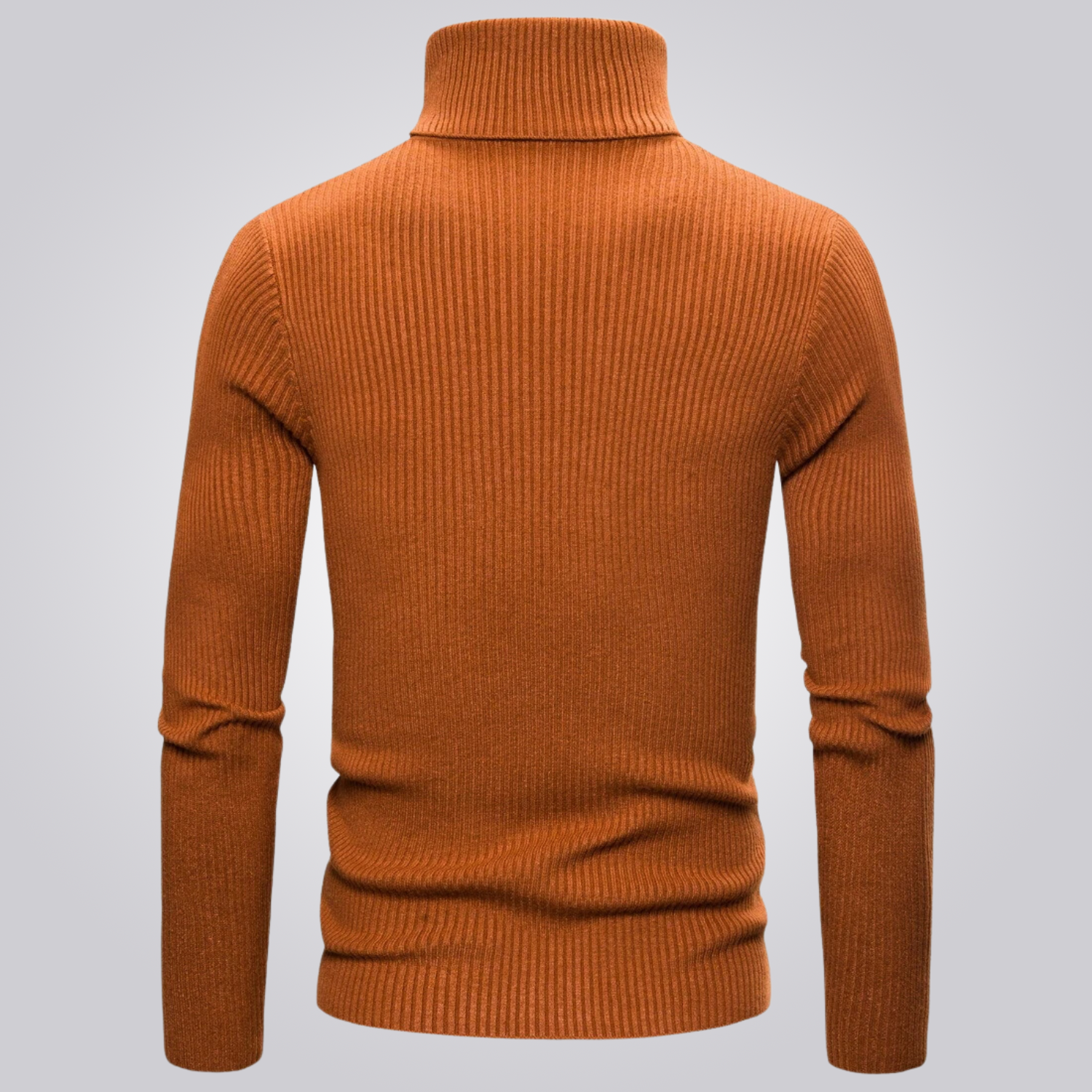 Men's High Collar T-Shirt - Versatile, Stylish & Thermal Cotton