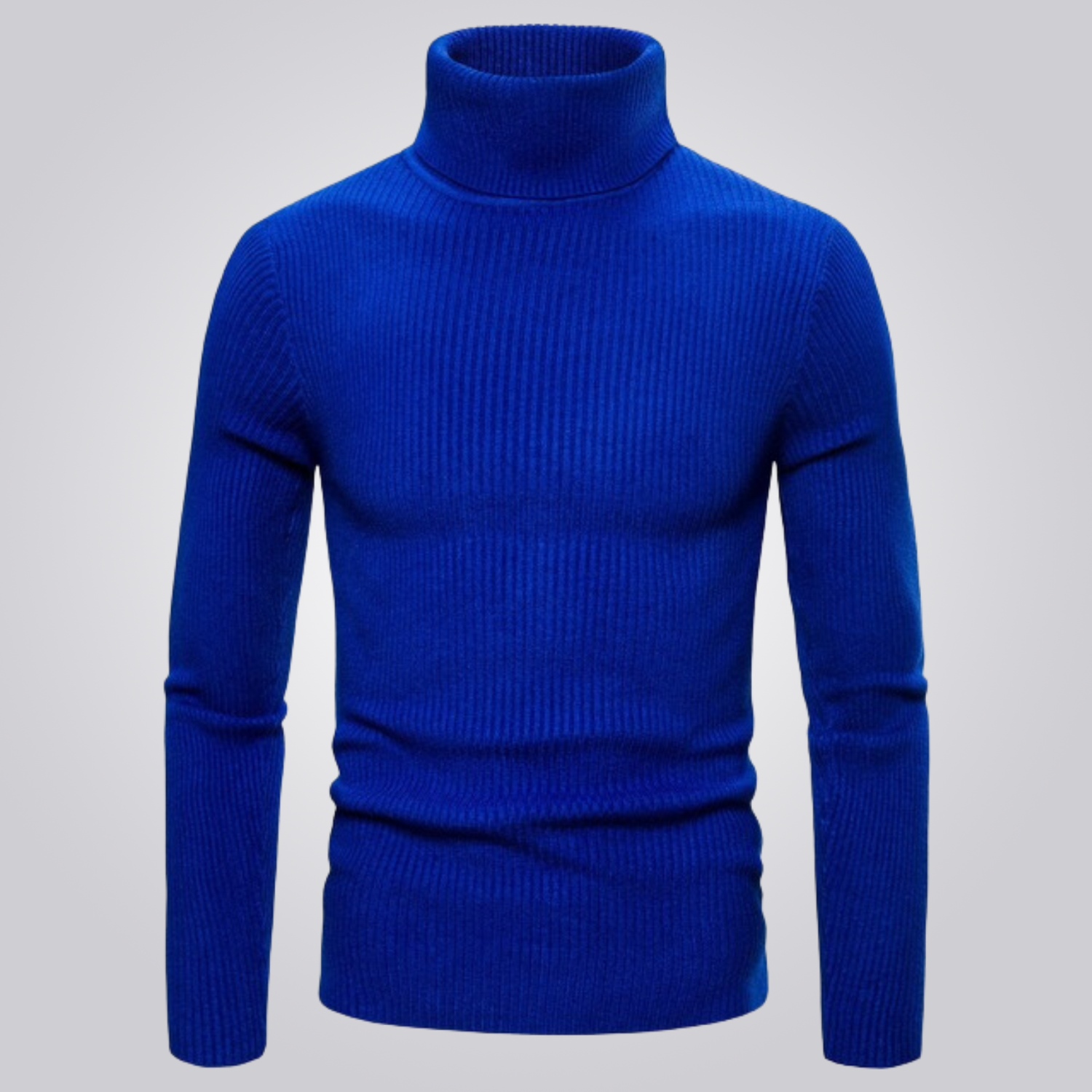 Men's High Collar T-Shirt - Versatile, Stylish & Thermal Cotton