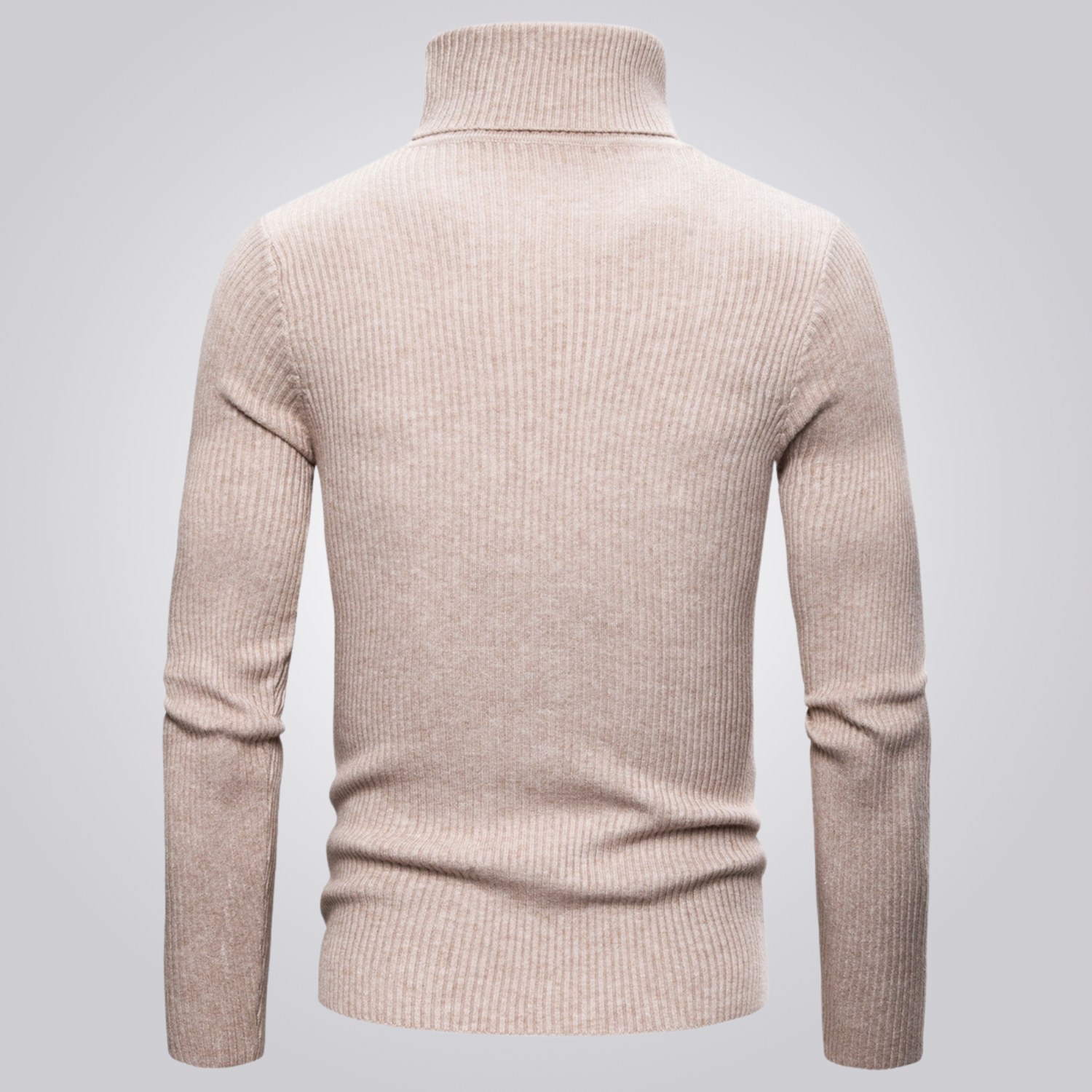 Men's High Collar T-Shirt - Versatile, Stylish & Thermal Cotton