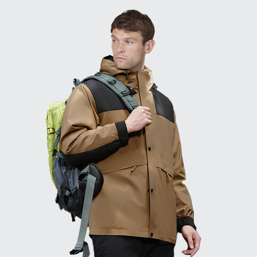 Men's Glacier 3-in-1 Puffer Jacket - Waterproof, Windproof & Removable Inner Puffer