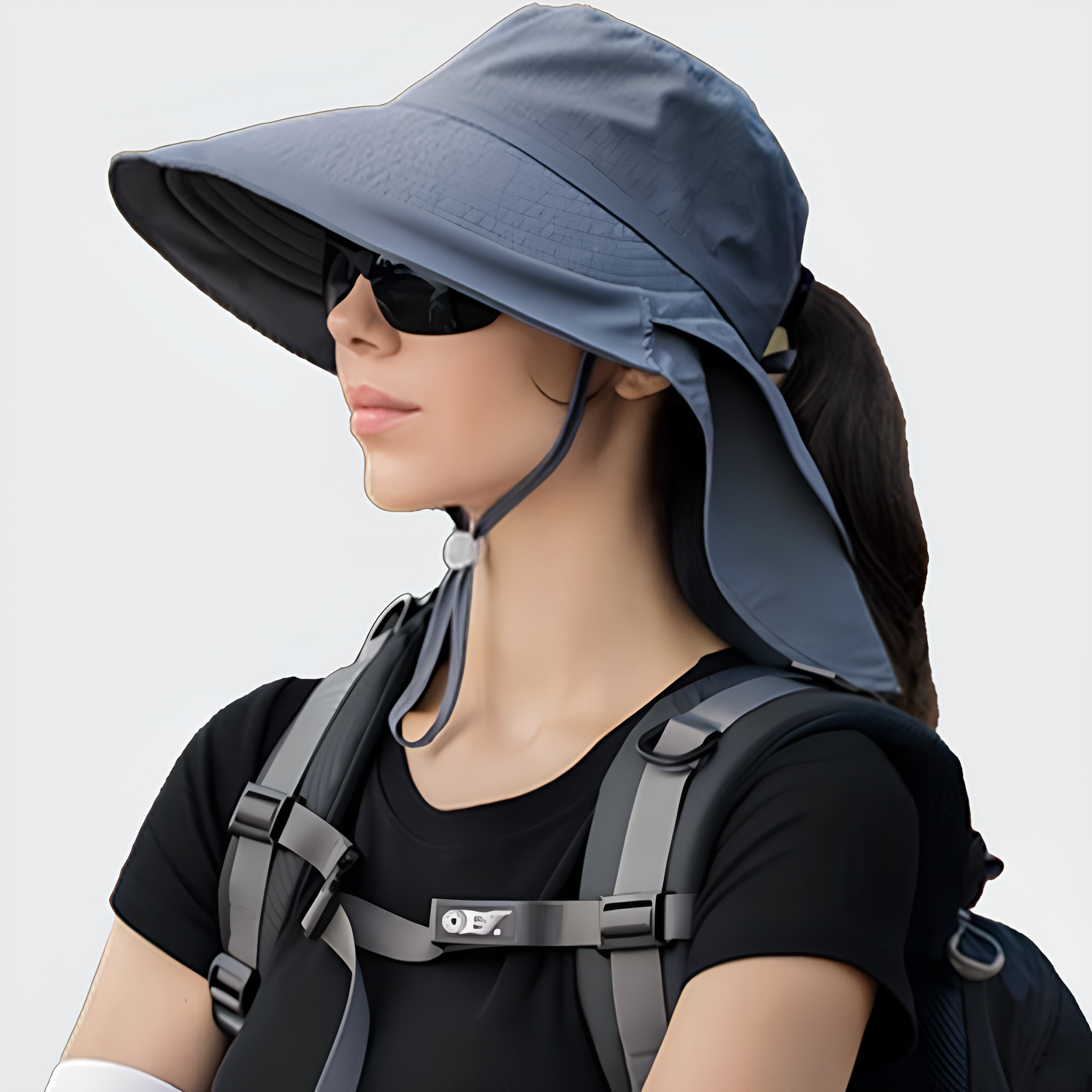 Women's Journey UV Sun Hat - Quick-Dry, Adjustable & Ponytail Opening