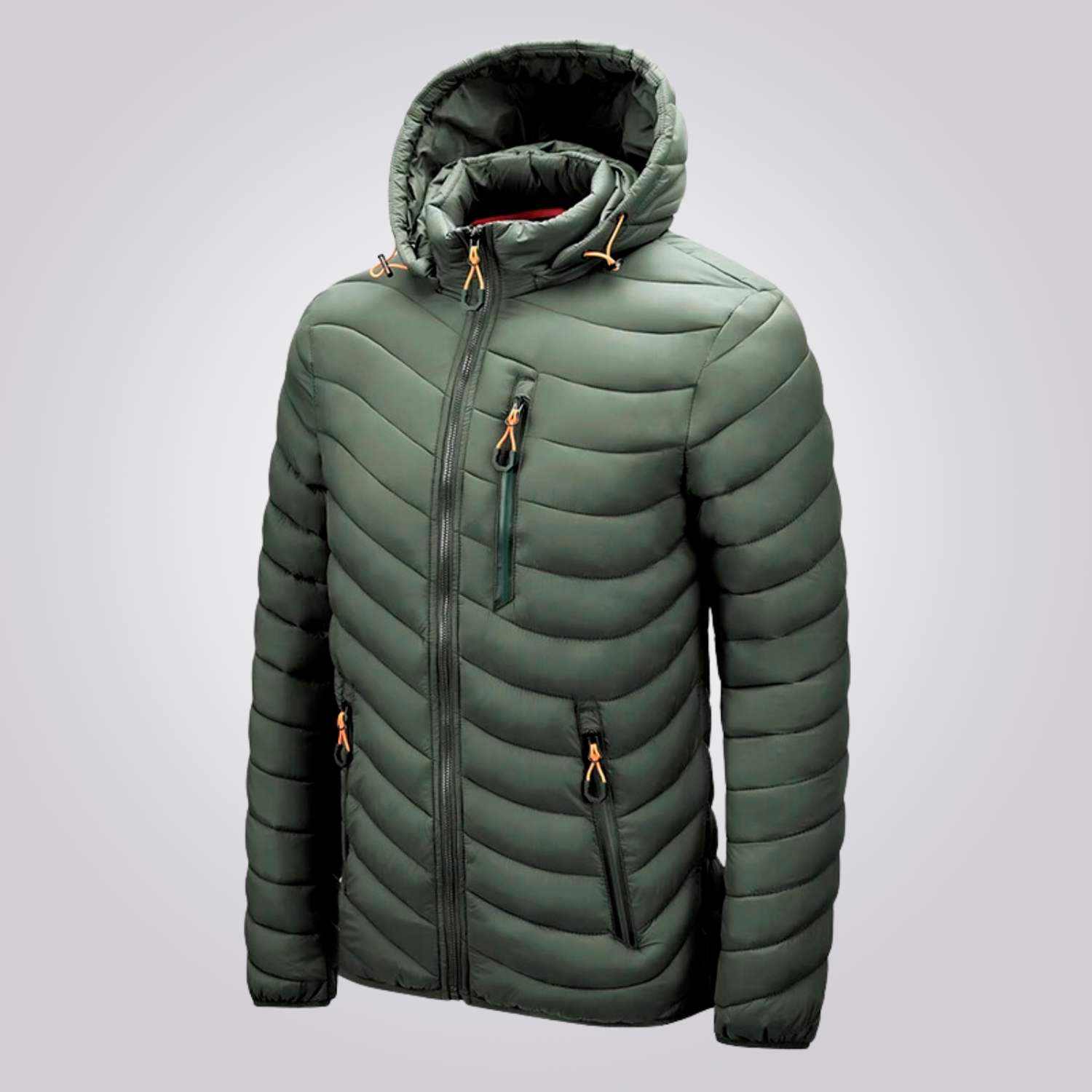 Men's Arctics Puffer Jacket - Thermal to 0°C, Breathable & Removable Hood