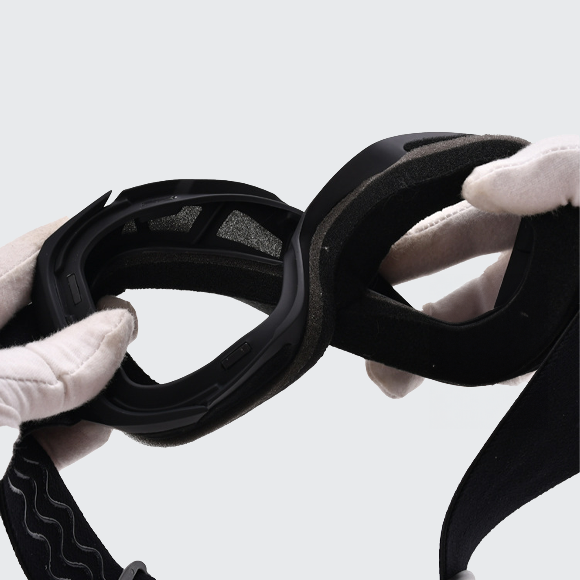 Panoramic Snow Goggles - Anti-Fog, Flexible Frame & 360° Vision for Ski/Snowboard