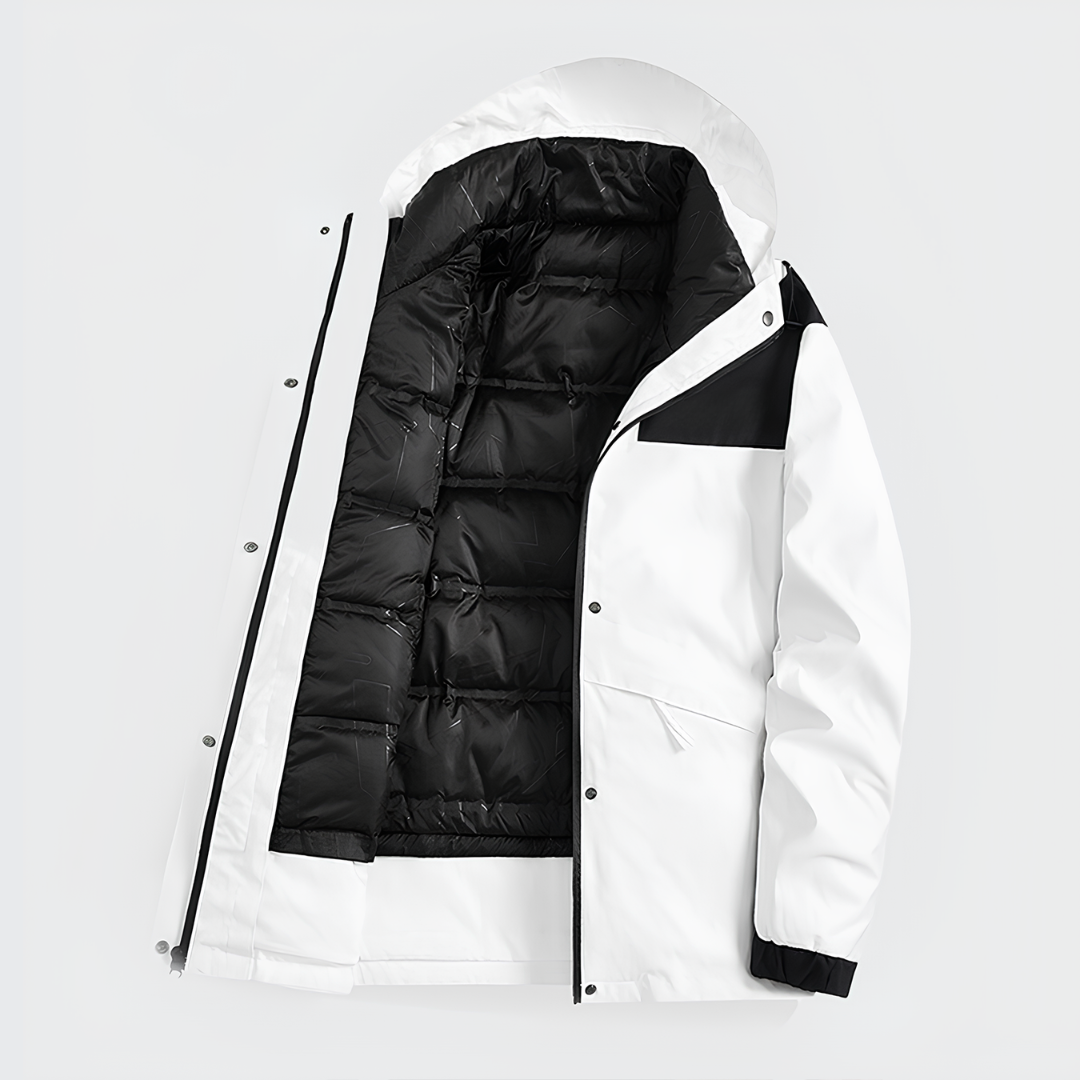 Men's Glacier 3-in-1 Puffer Jacket - Waterproof, Windproof & Removable Inner Puffer