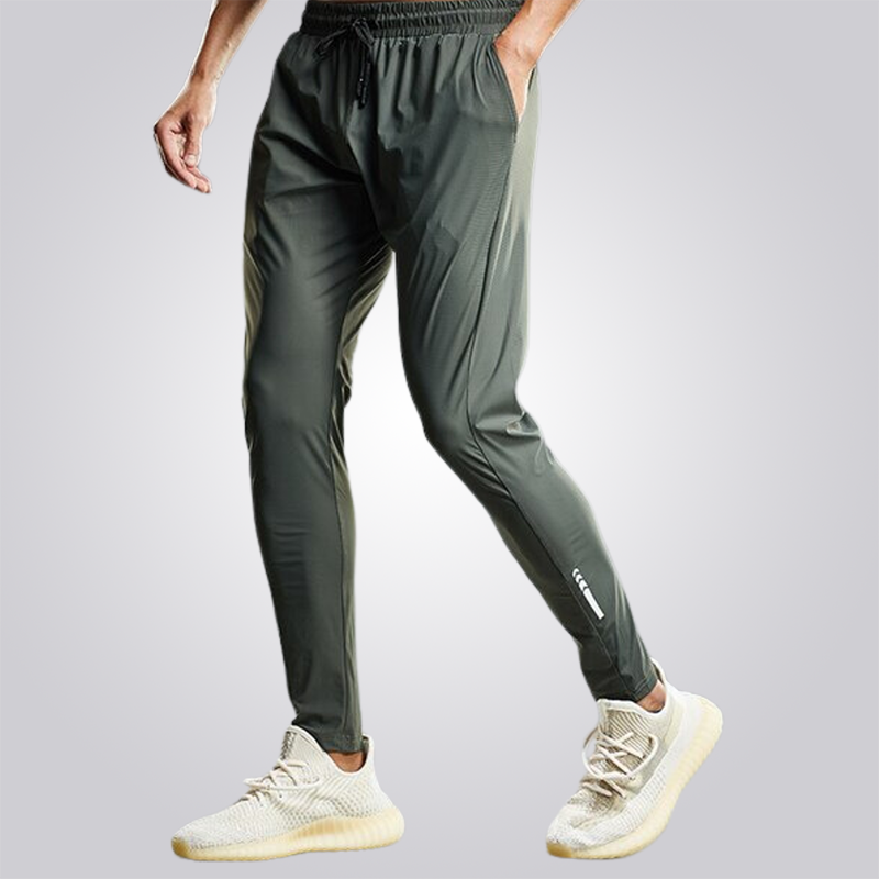 Men's Tech Run Pants - Breathable, Quick-Dry & Stretchy for Active Performance