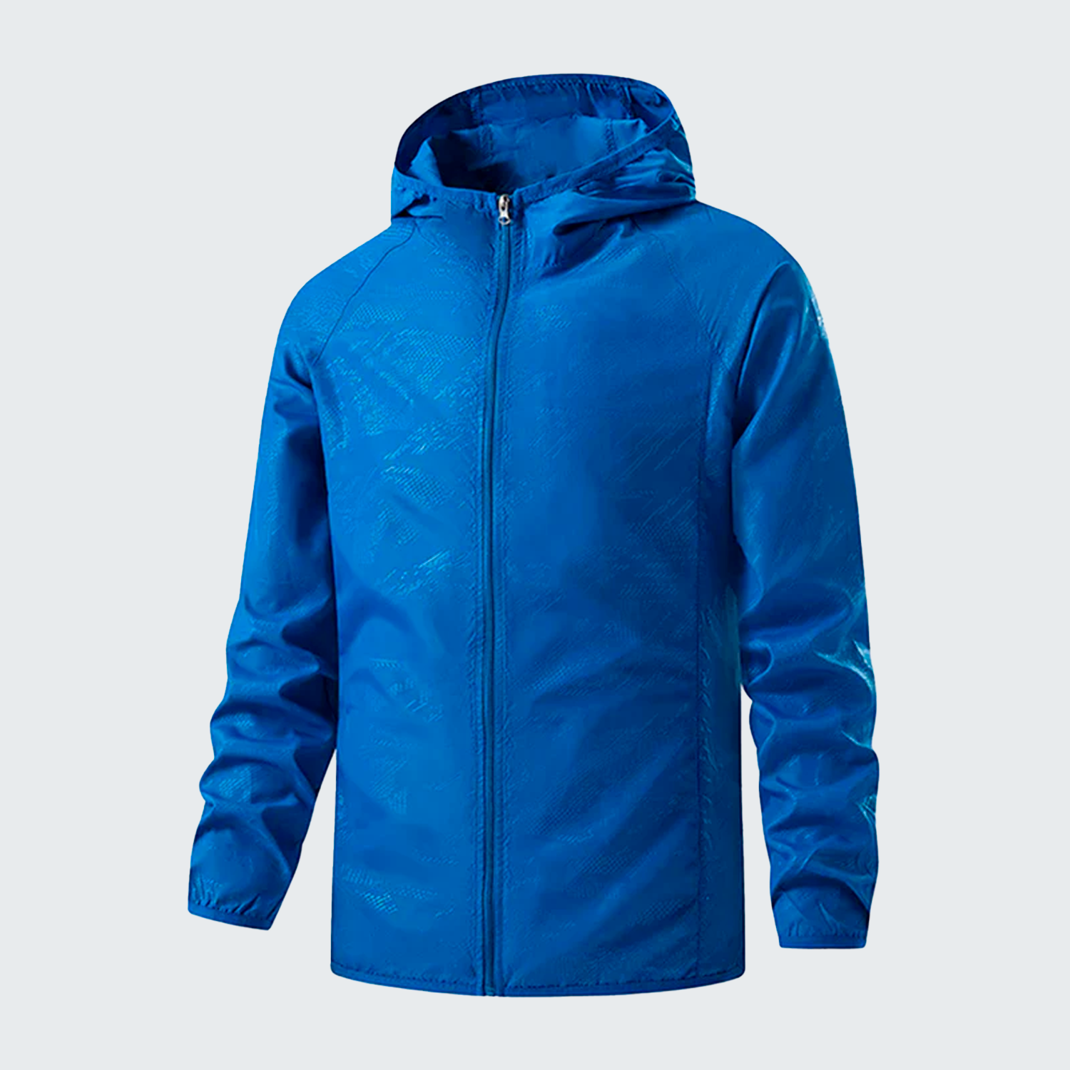 Men's Waterproof Windbreaker - UV Protection, Breathable & Adjustable Hood