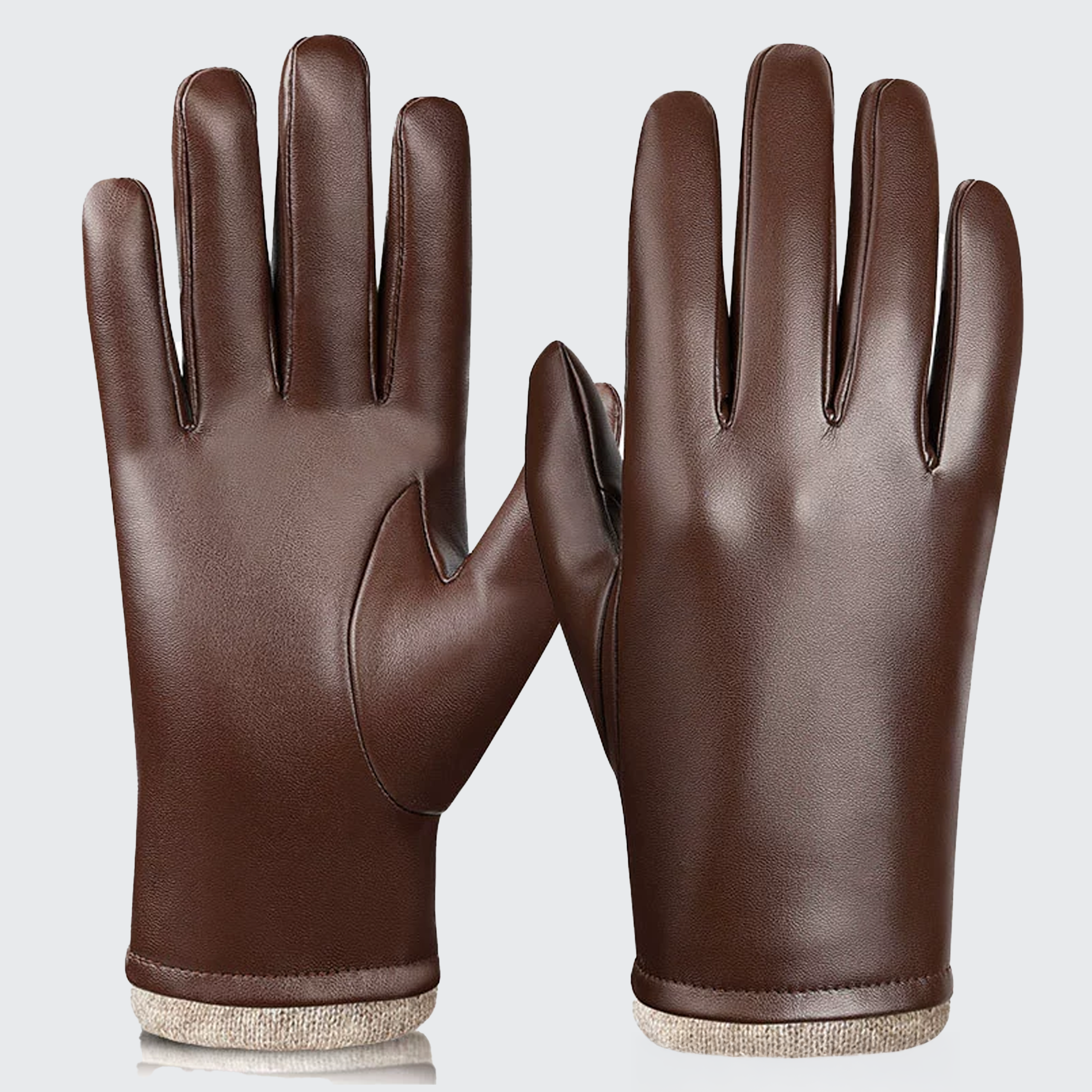 Men's Dapper Touchscreen Gloves - Thermal Lined, Water Resistant & Stylish