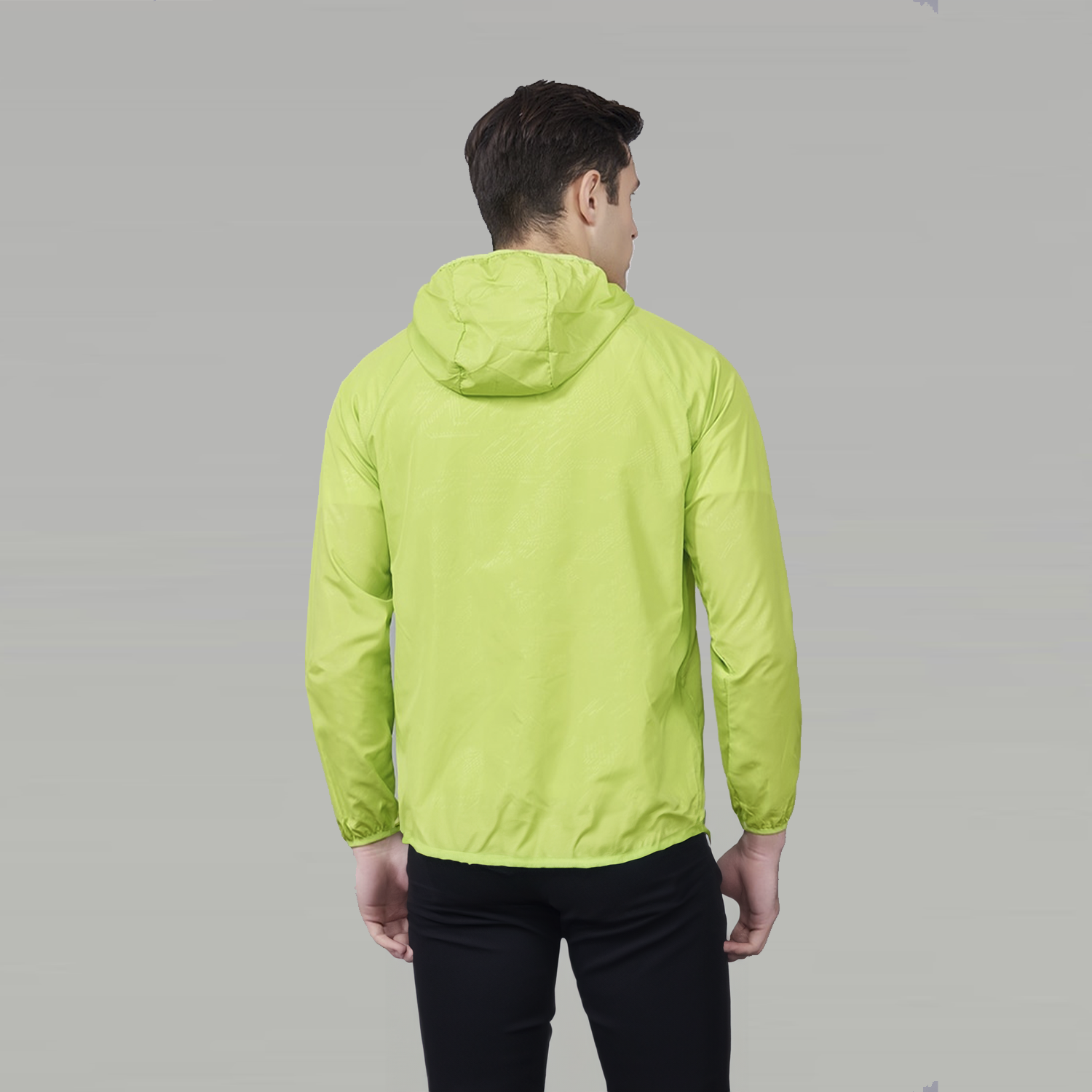 Men's Waterproof Windbreaker - UV Protection, Breathable & Adjustable Hood