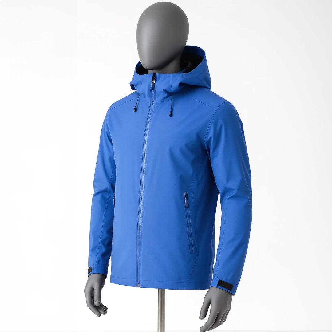 Men's Torrent Waterproof Outdoor Jacket - Adjustable Hood, Zip Pockets & All-Weather