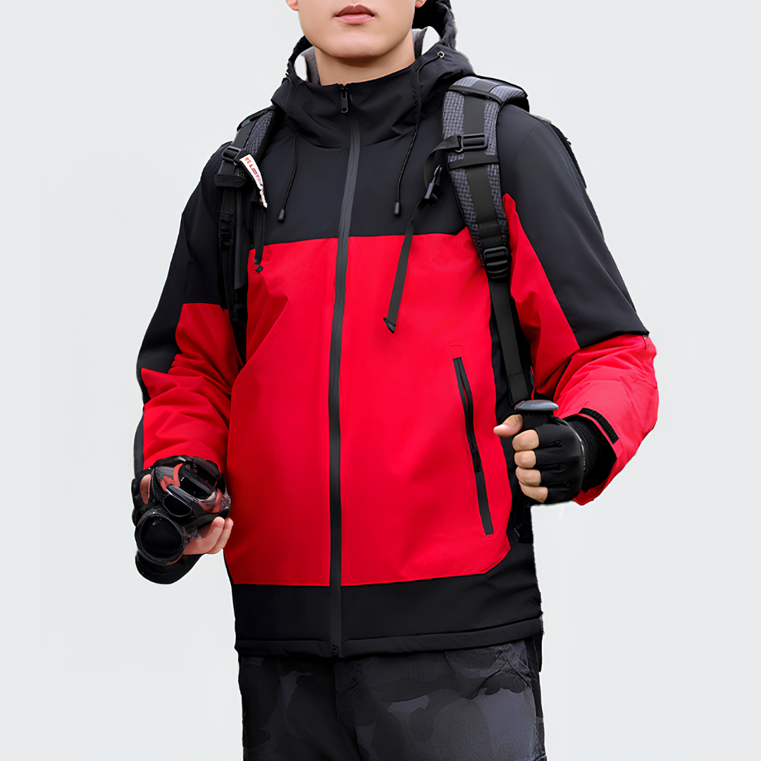 Men's Protect Waterproof Jacket - Rip-Stop, Windproof & Thermal for Extreme Weather