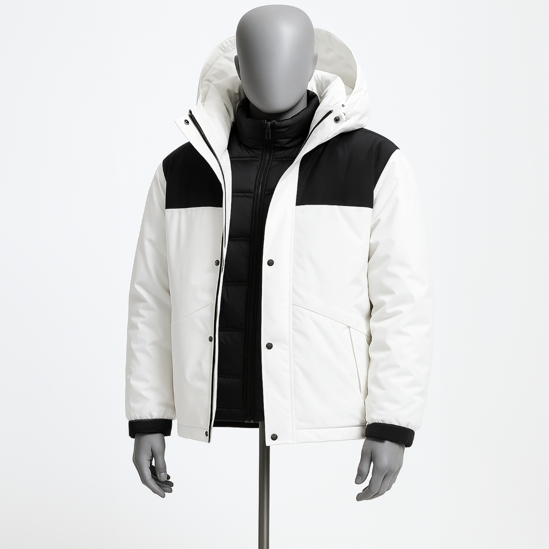 Men's Glacier 3-in-1 Puffer Jacket - Waterproof, Windproof & Removable Inner Puffer