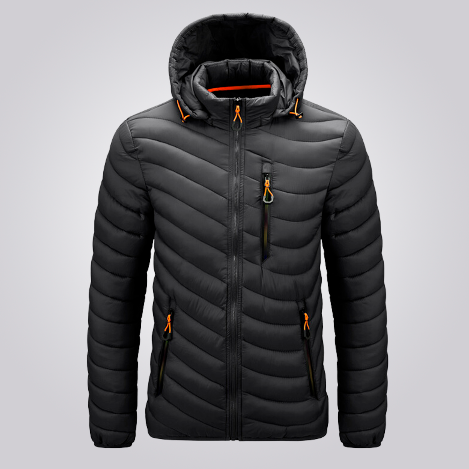 Men's Arctics Puffer Jacket - Thermal to 0°C, Breathable & Removable Hood