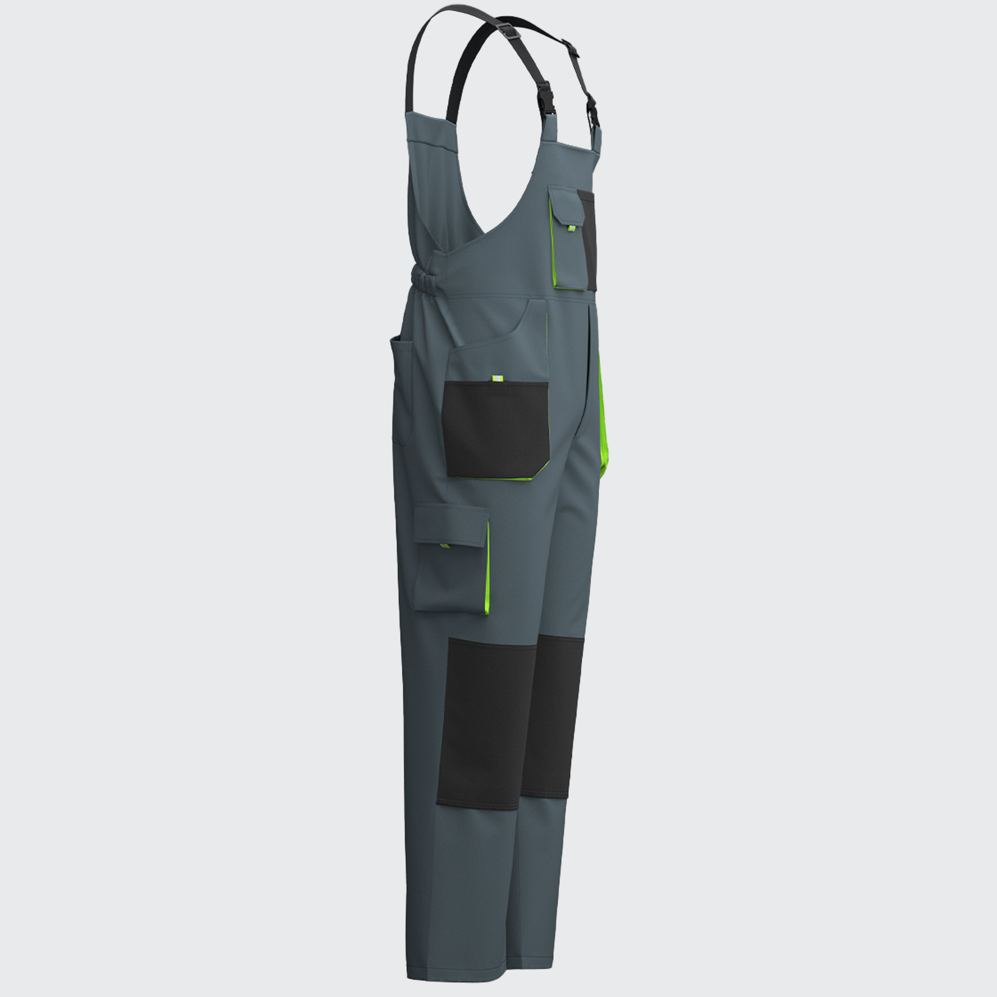 Men's ProGear Outdoor Jumpsuit - Breathable, Durable & 8 Multi-Pockets for Adventure
