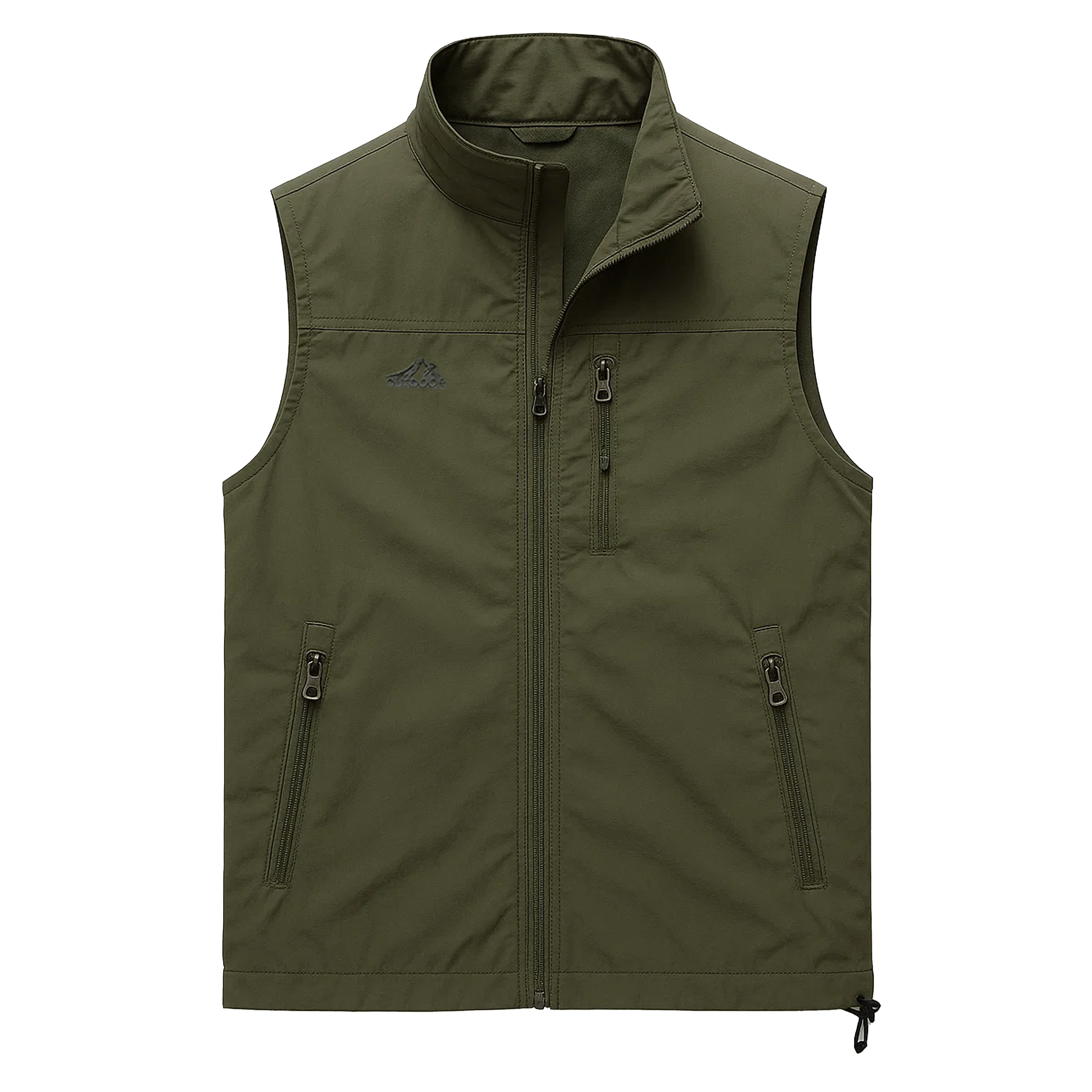 Men's Outdoor Thermal Vest - Waterproof, Breathable & 3 Zippered Pockets