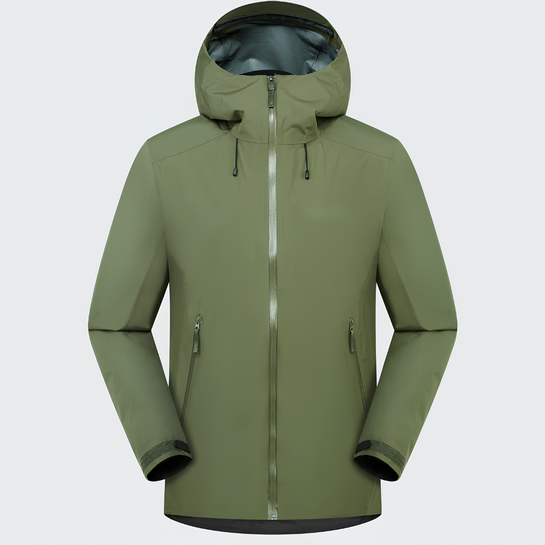 Men's Torrent Waterproof Outdoor Jacket - Adjustable Hood, Zip Pockets & All-Weather