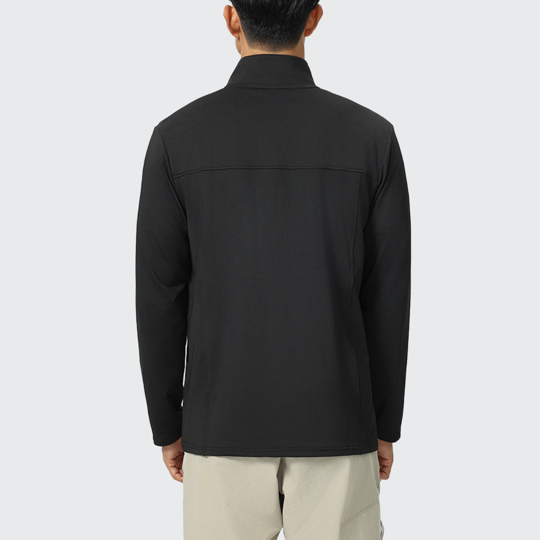Men's Streamline Sports Jacket - Stretch Fabric, Breathable & Zip Pockets