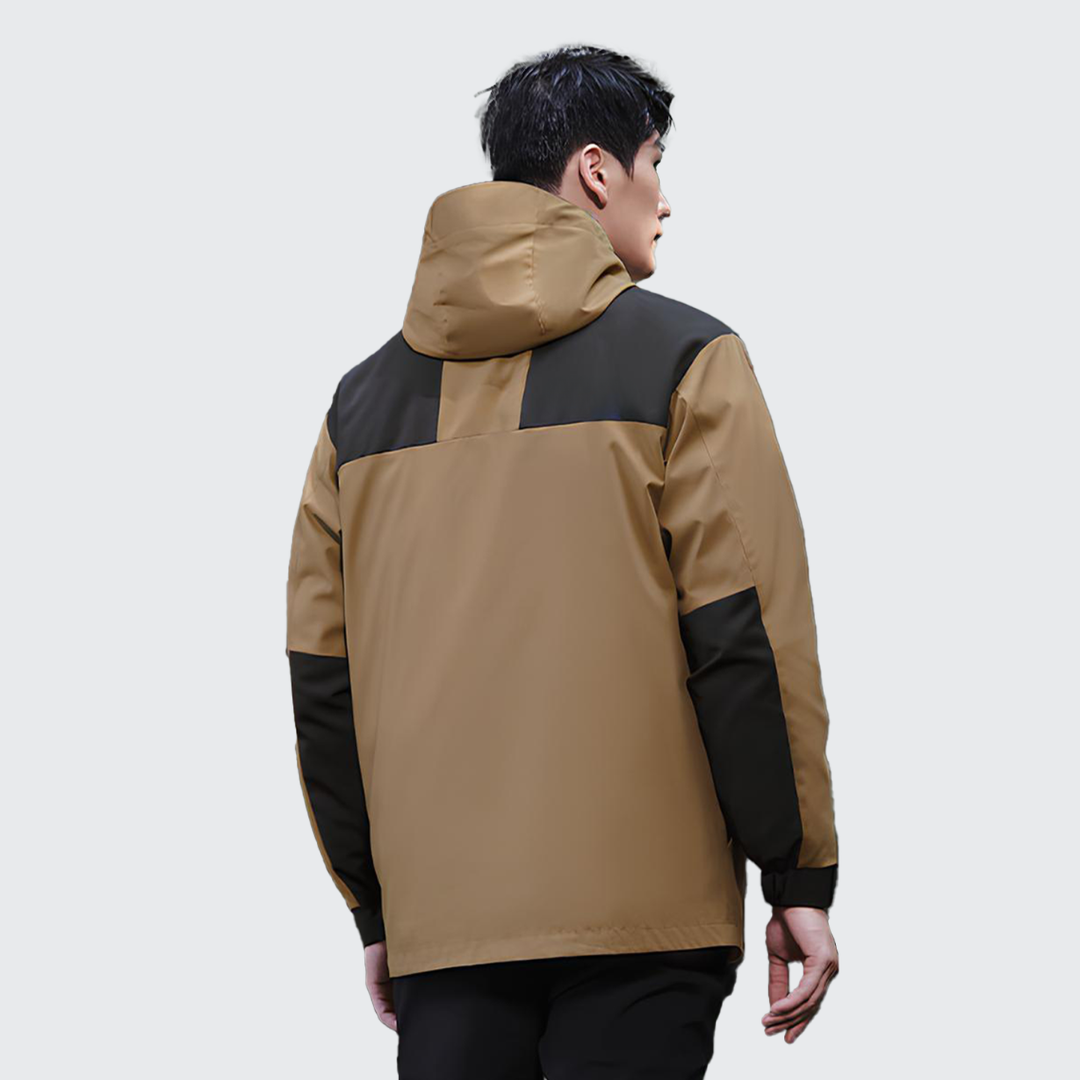 Men's Glacier 3-in-1 Puffer Jacket - Waterproof, Windproof & Removable Inner Puffer