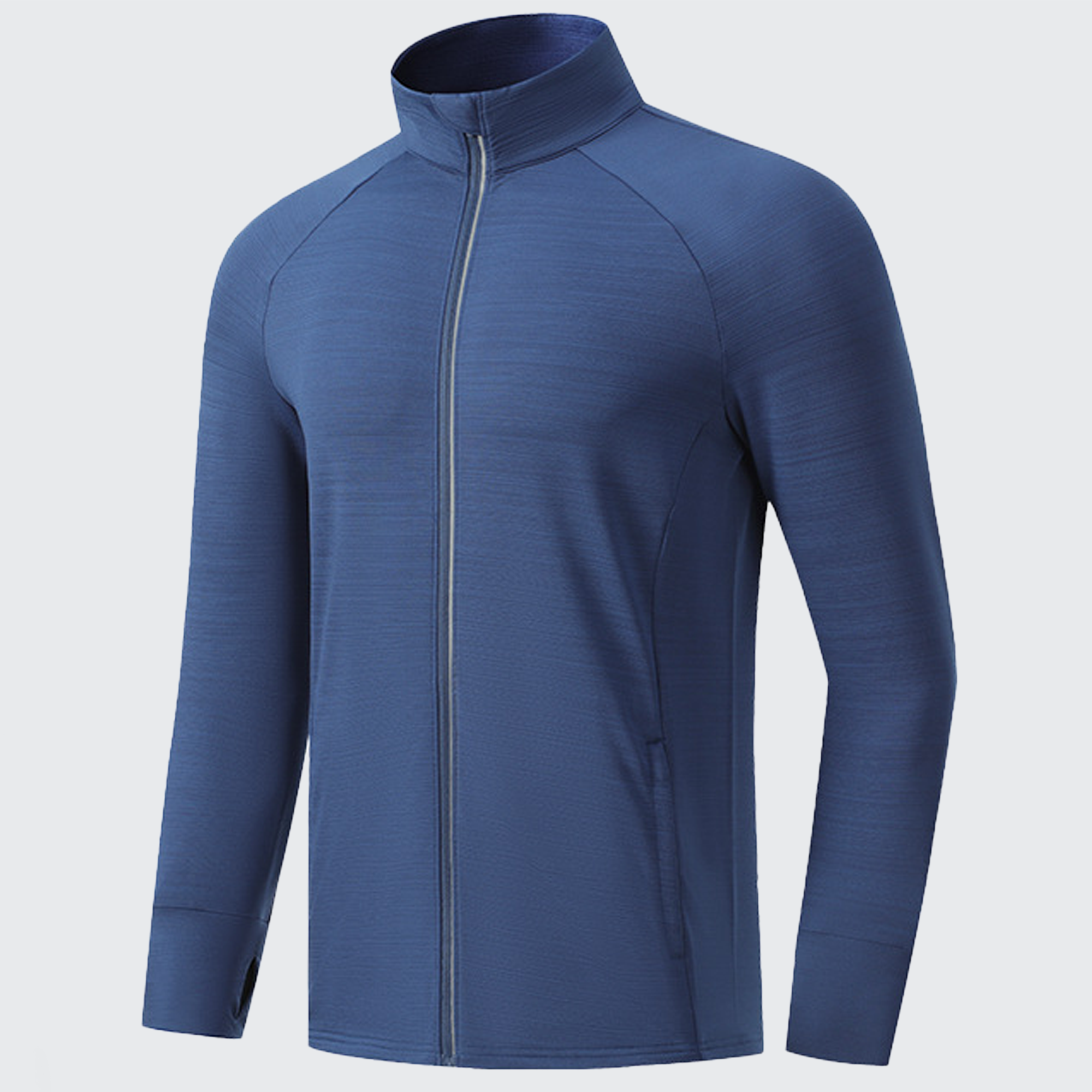 Men's Quickstep Base Layer - High Collar, UV Protect, Thumbholes & Smartwatch Ready