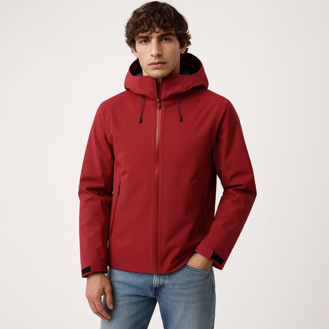 Men's Torrent Waterproof Outdoor Jacket - Adjustable Hood, Zip Pockets & All-Weather