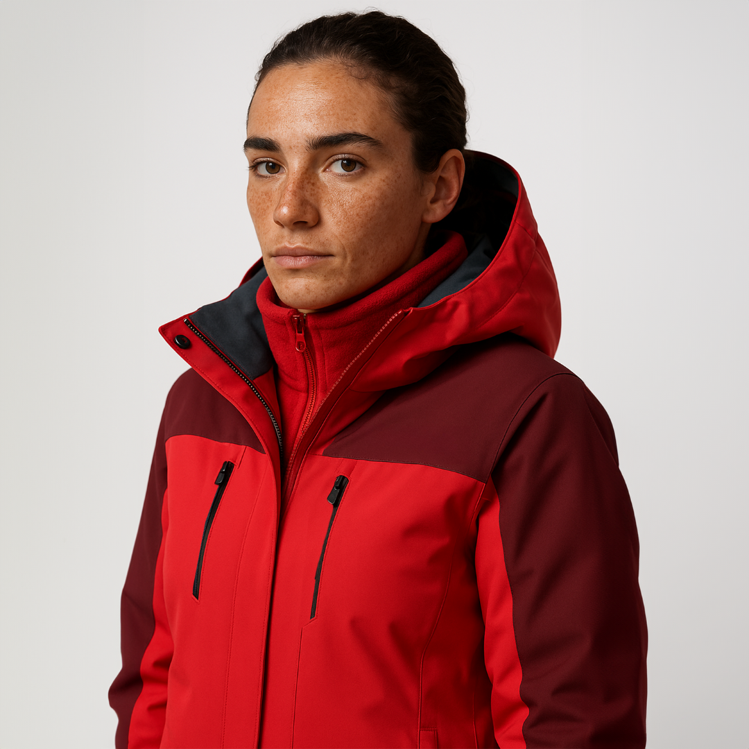 Women's Thermal Shield 3-in-1 Jacket - Waterproof, Fleece Liner & Removable Hood