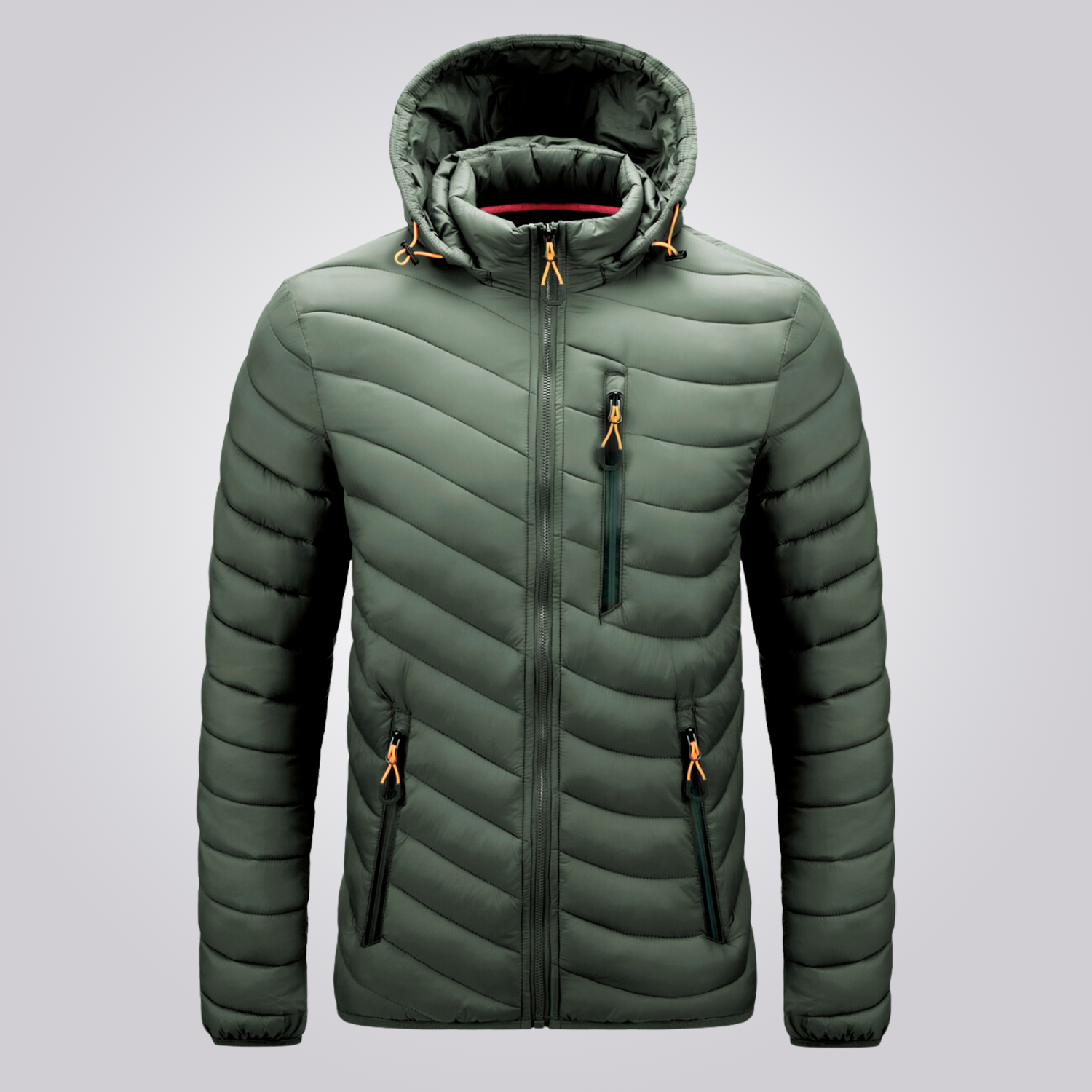 Men's Arctics Puffer Jacket - Thermal to 0°C, Breathable & Removable Hood