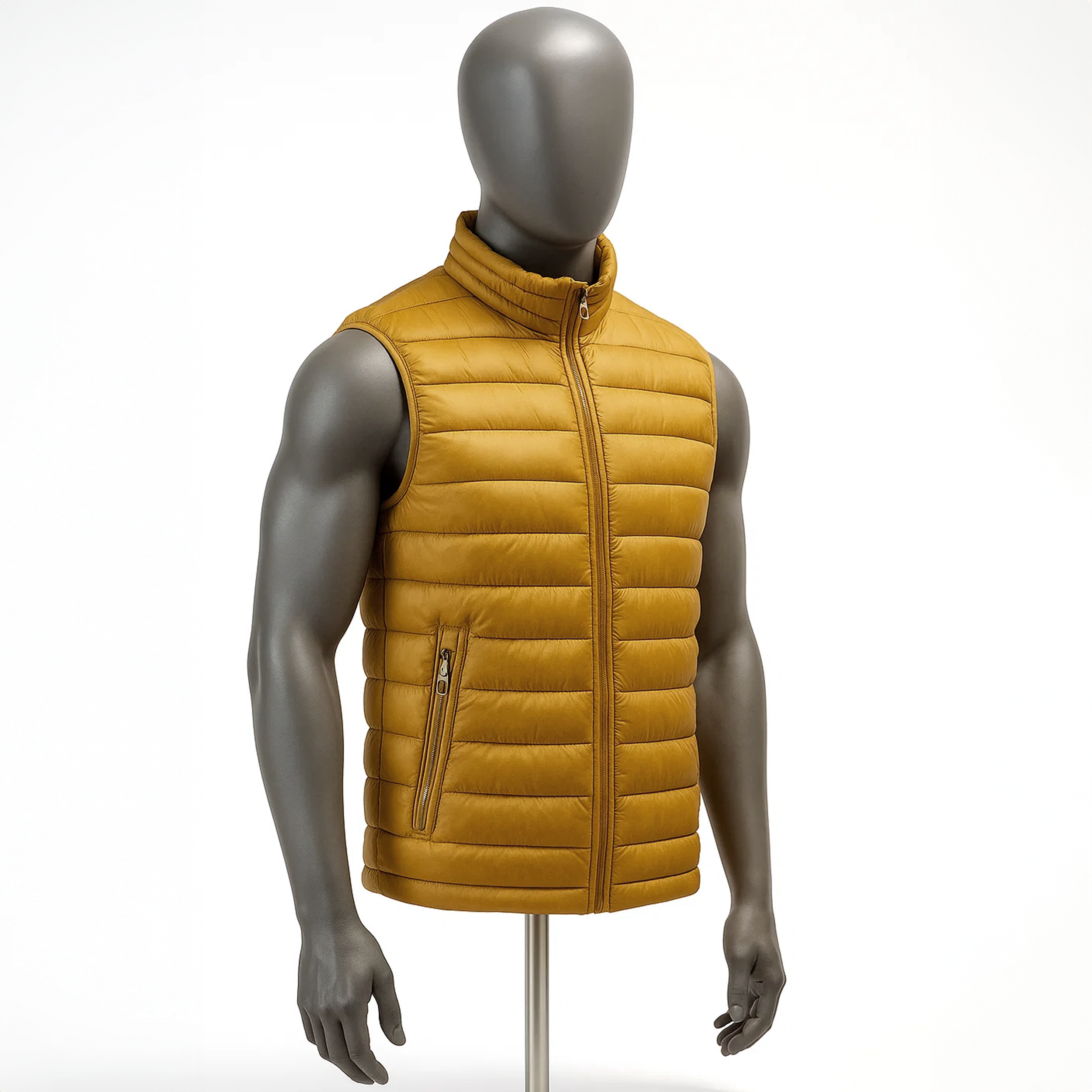 Men's Puffer Vest - Waterproof, Breathable & Thermal for Outdoor Comfort