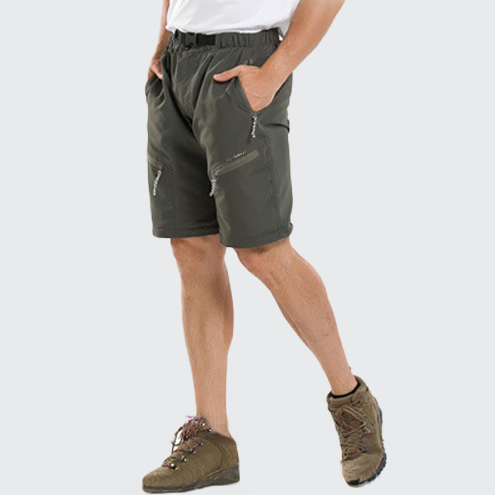 Men's Canopy 2-in-1 Pants - Convertible, Water-Resistant & Zippered Pockets