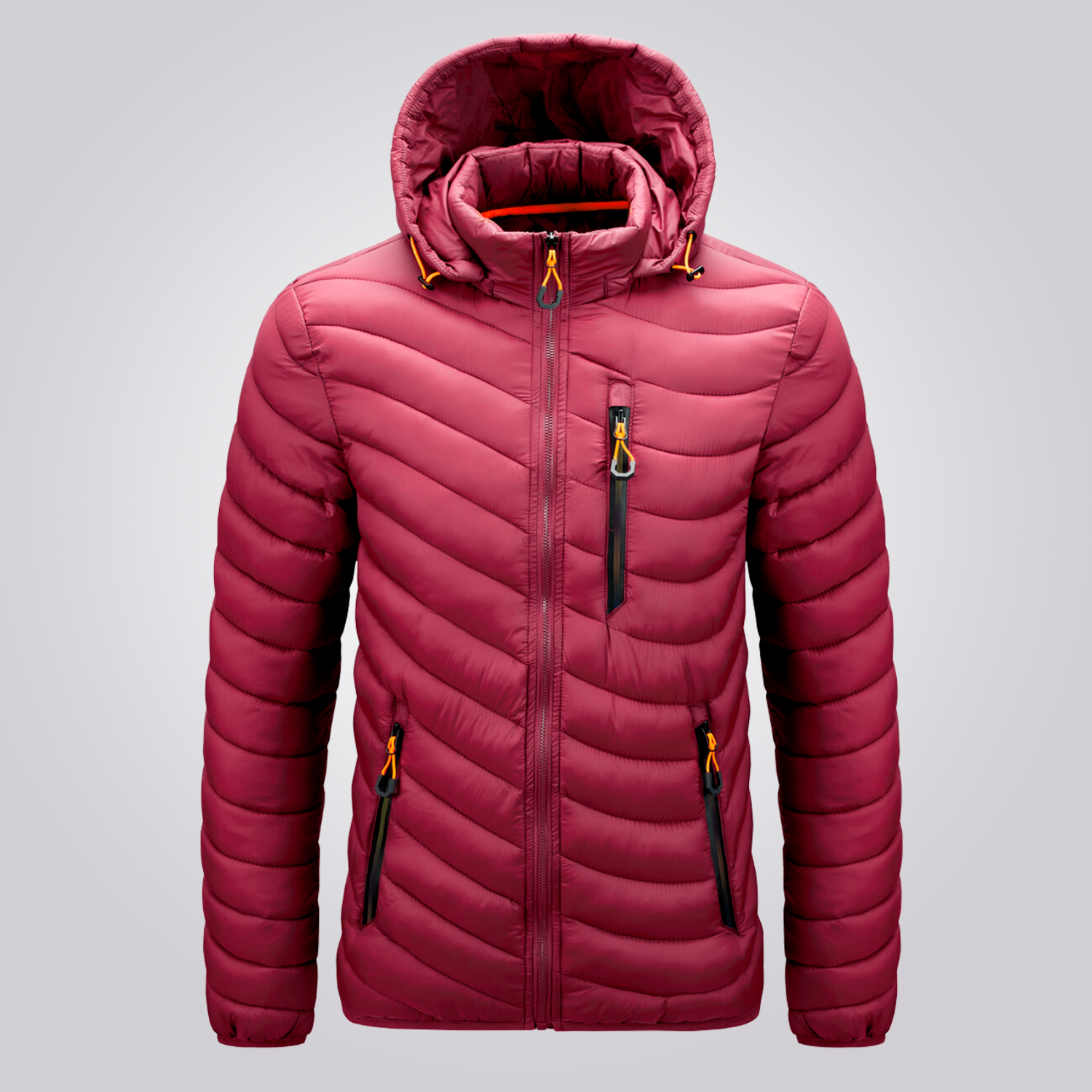 Men's Arctics Puffer Jacket - Thermal to 0°C, Breathable & Removable Hood