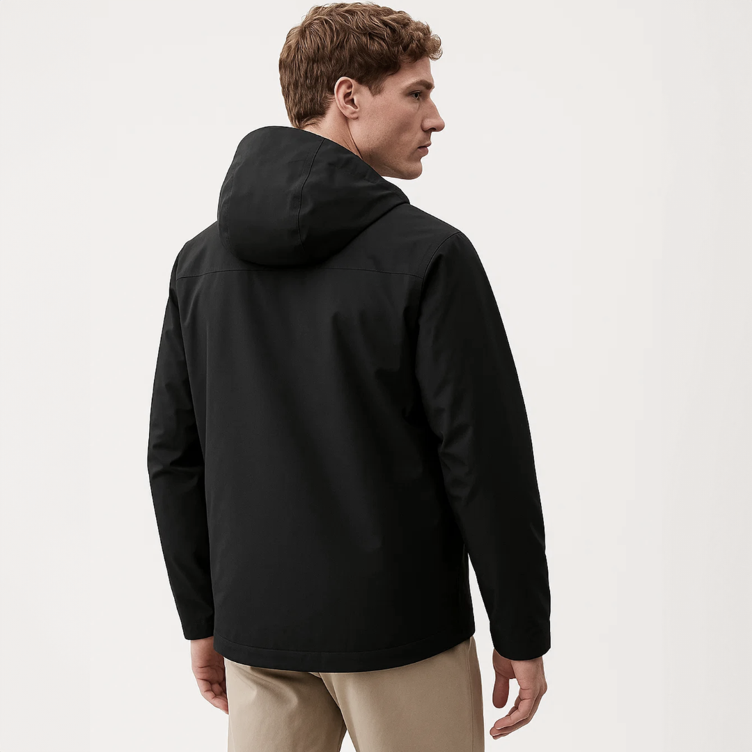 Men's Torrent Waterproof Outdoor Jacket - Adjustable Hood, Zip Pockets & All-Weather