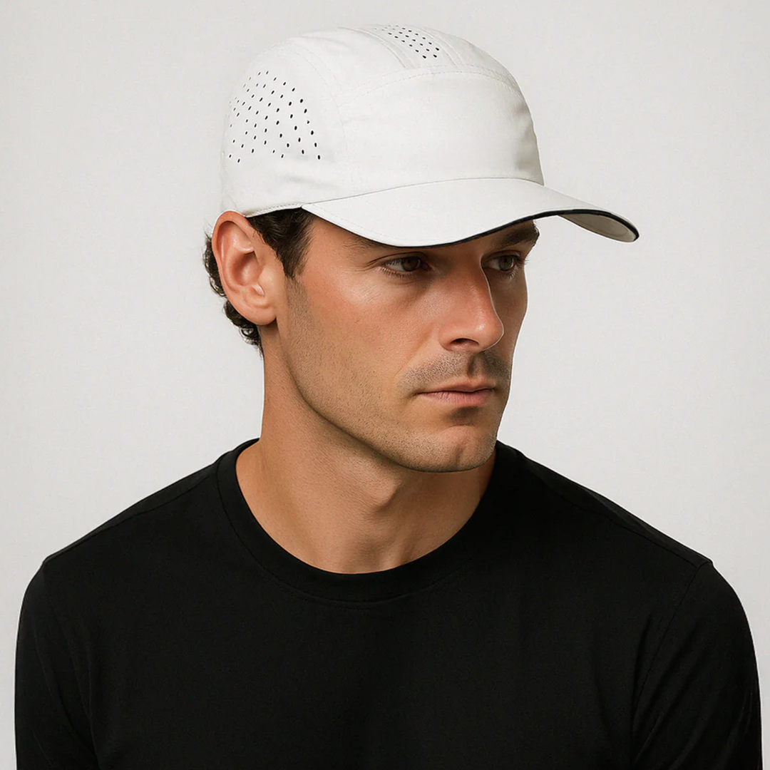 Helios UV50+ Sun Cap - Lightweight, Breathable & Sporty with Curved Brim