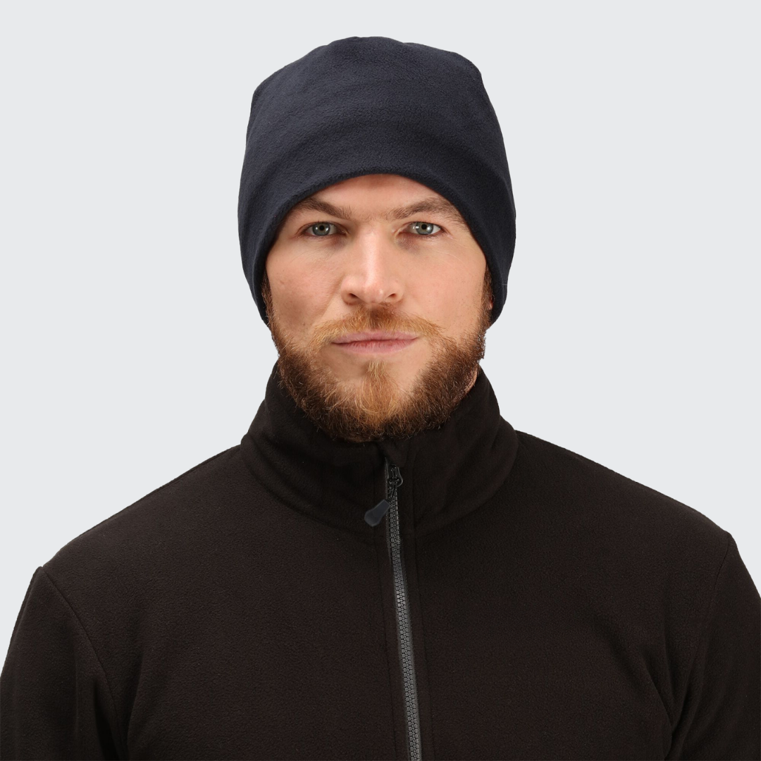 Minimal Fleece Beanie - Stylish, Comfortable & Warm for Cold Weather