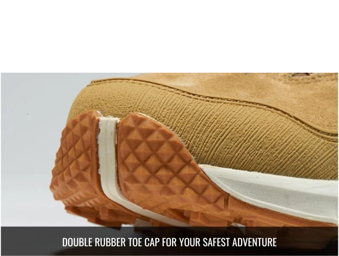 Adventure Men's Waterproof Leather Hiking Boots | Anti-Slip Breathable Suede Trekking Boots