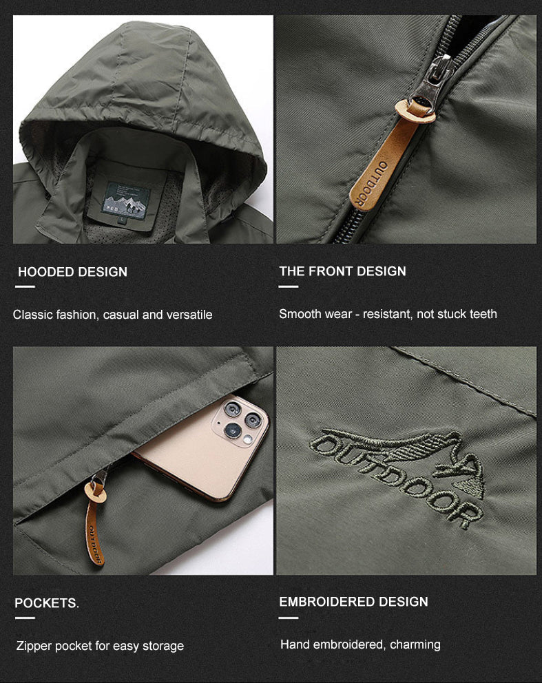 Military Tactical Jacket | Waterproof & Windproof Outerwear for Fall & Winter