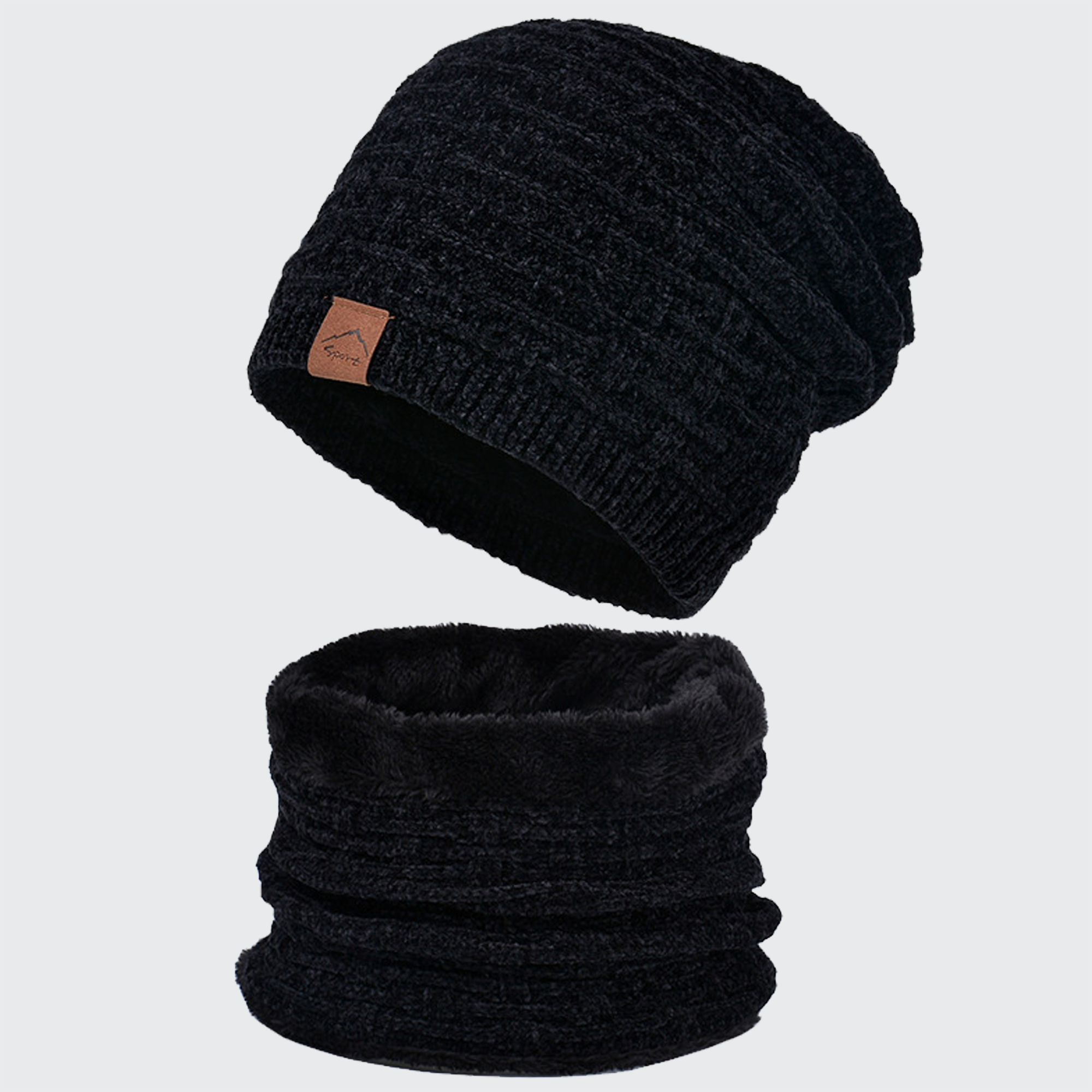 Hat & Scarf Set - Stylish, Cozy & Functional for Cold Weather