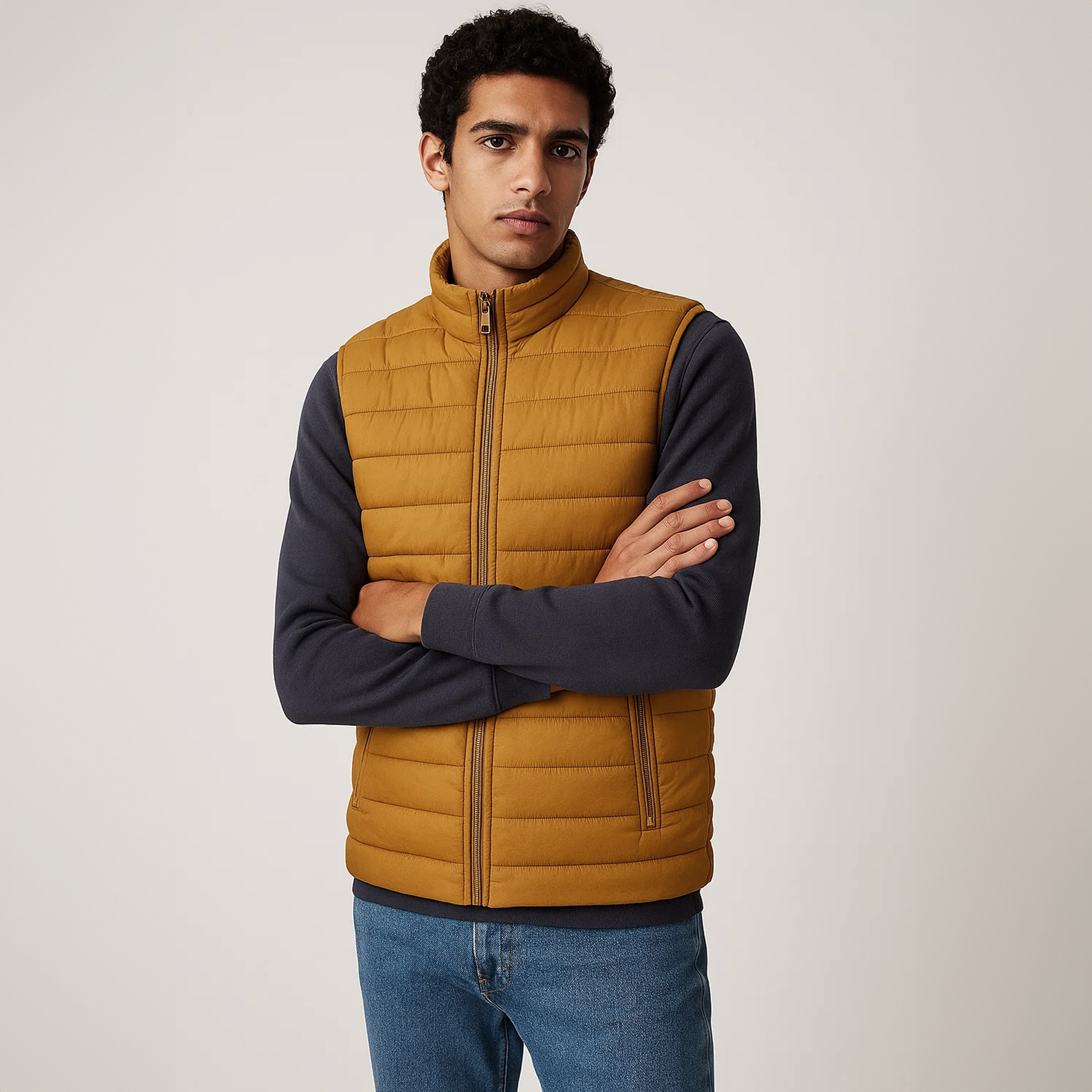 Men's Puffer Vest - Waterproof, Breathable & Thermal for Outdoor Comfort