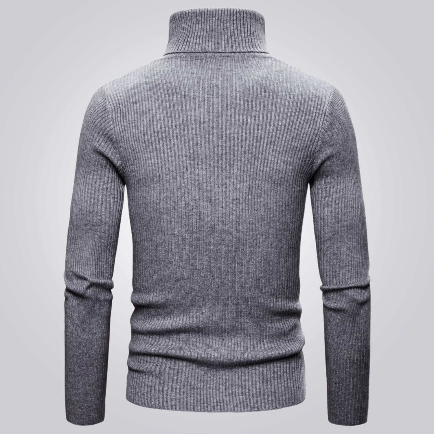 Men's High Collar T-Shirt - Versatile, Stylish & Thermal Cotton