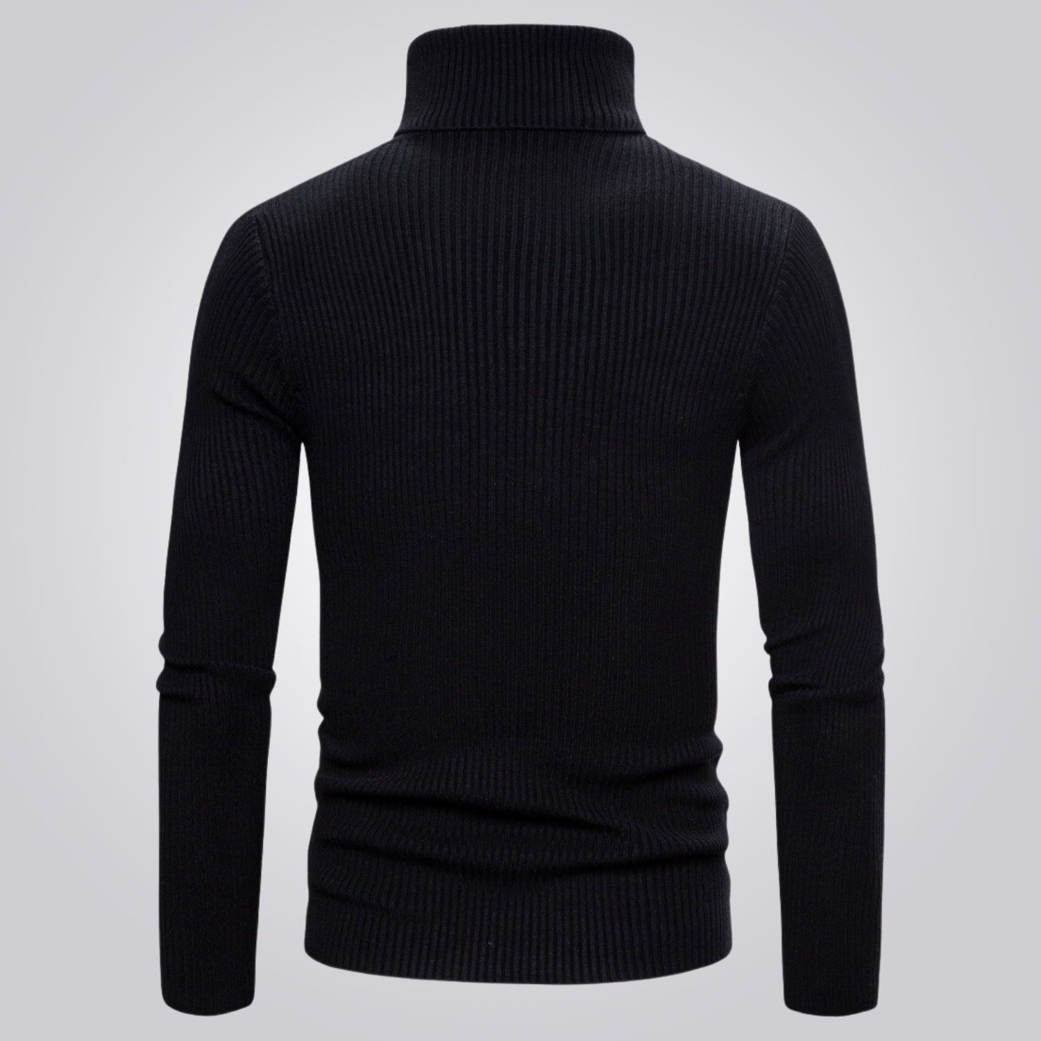 Men's High Collar T-Shirt - Versatile, Stylish & Thermal Cotton