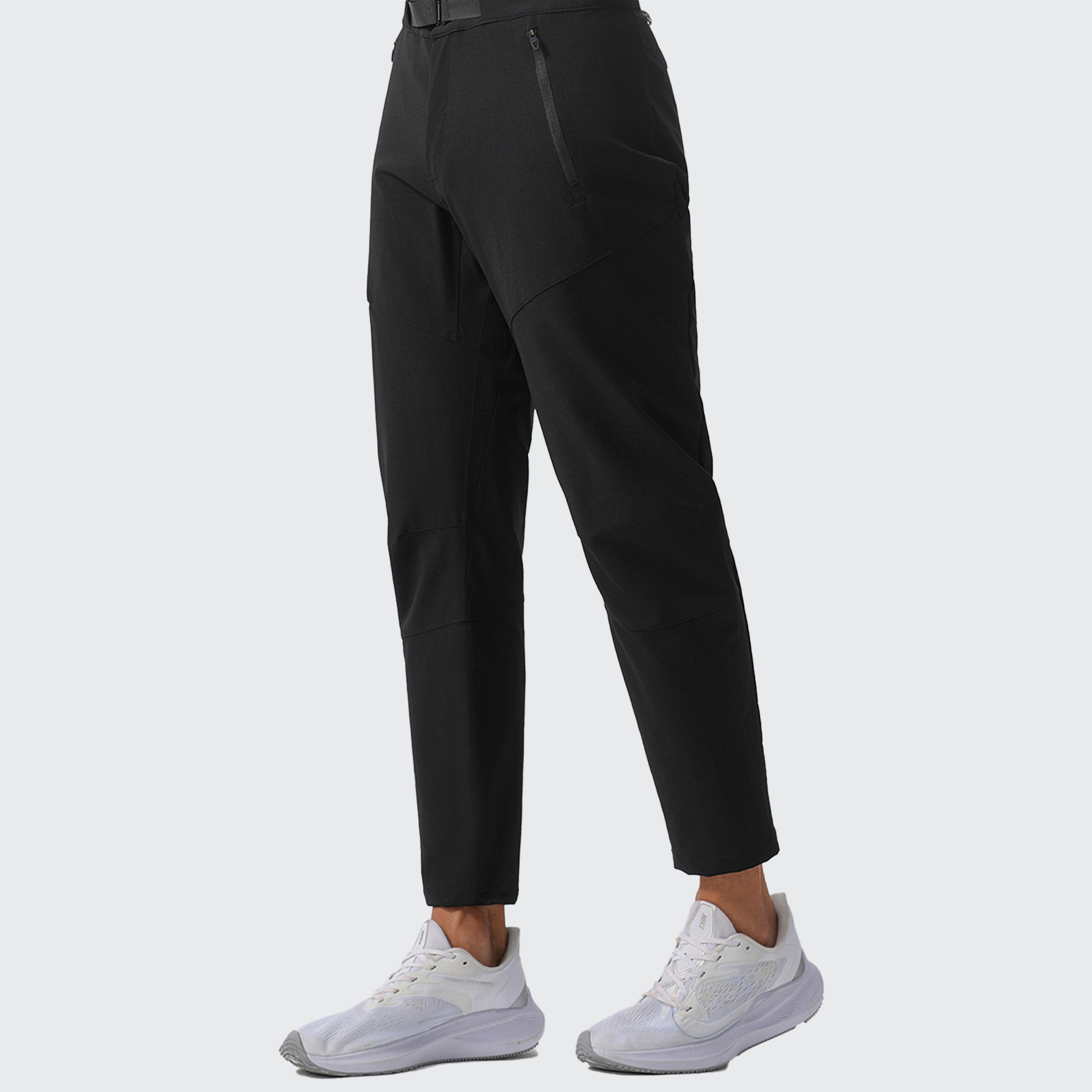 Men's Lightness Outdoor Pants - Breathable, Zip Pockets & Adjustable for Hiking
