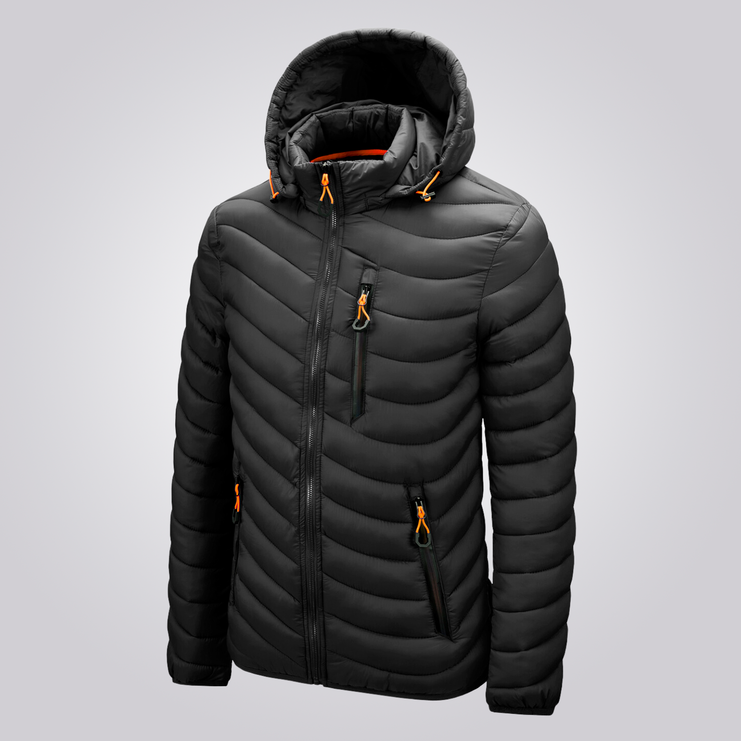 Men's Arctics Puffer Jacket - Thermal to 0°C, Breathable & Removable Hood