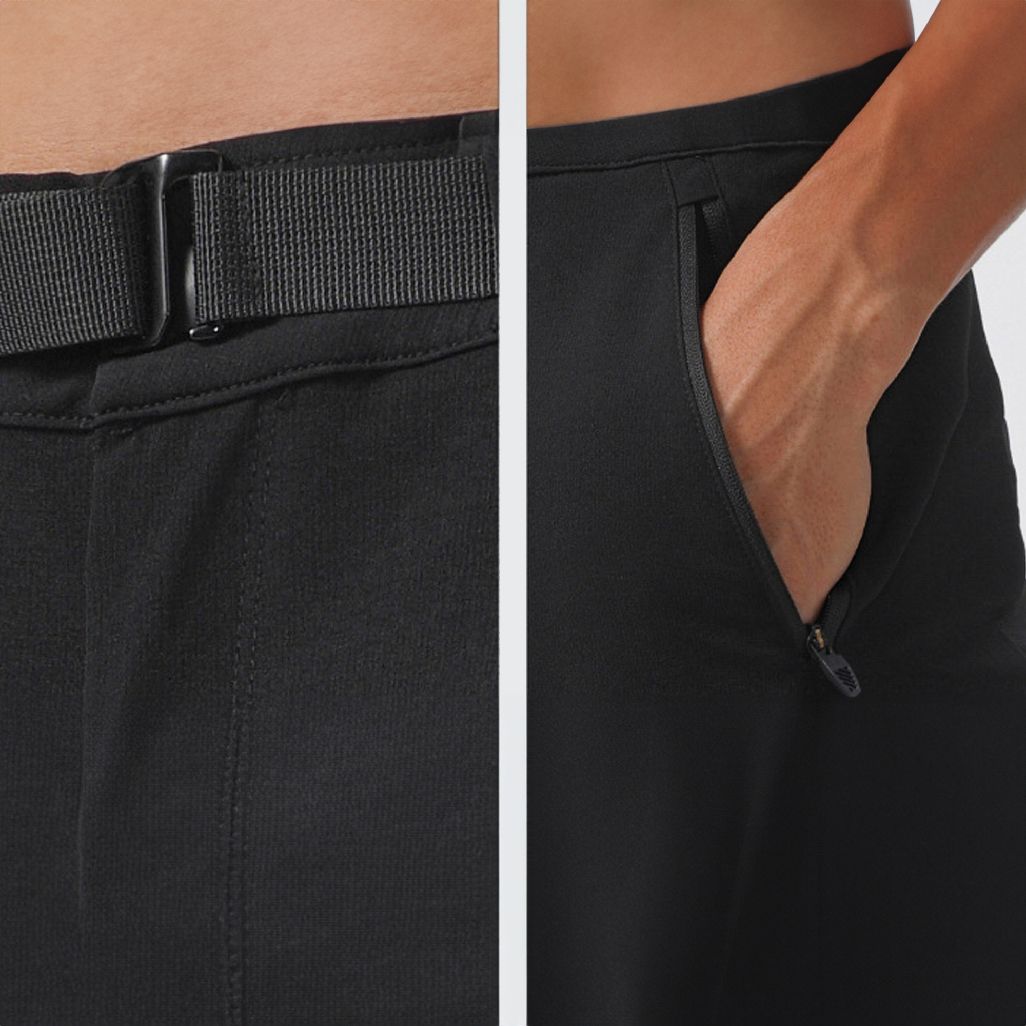 Men's Lightness Outdoor Pants - Breathable, Zip Pockets & Adjustable for Hiking