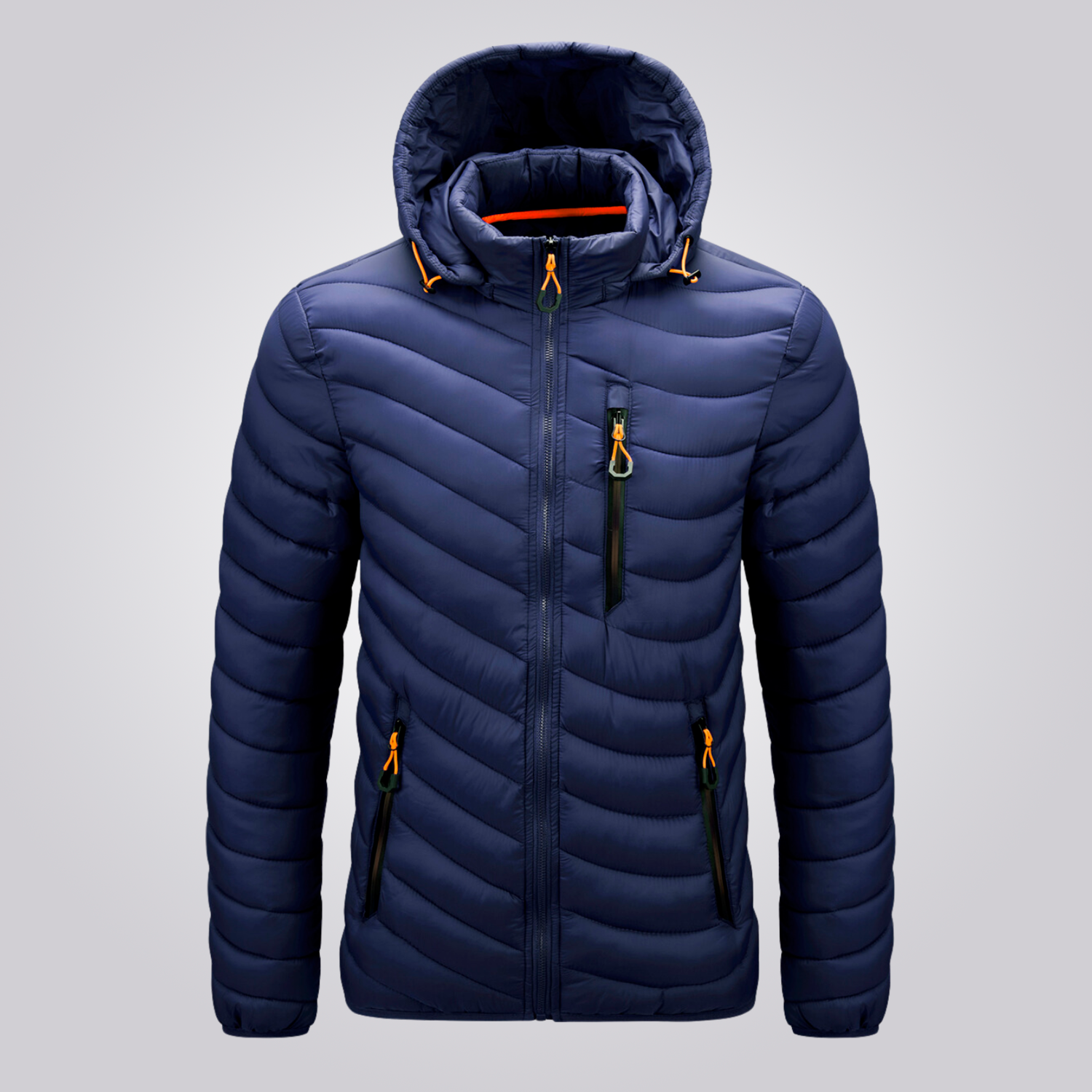 Men's Arctics Puffer Jacket - Thermal to 0°C, Breathable & Removable Hood