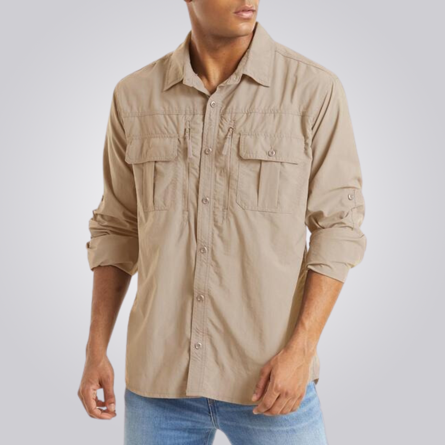 Men's Long Sleeve T-Shirt - Lightweight, Breathable & Quick-Dry for All Occasions