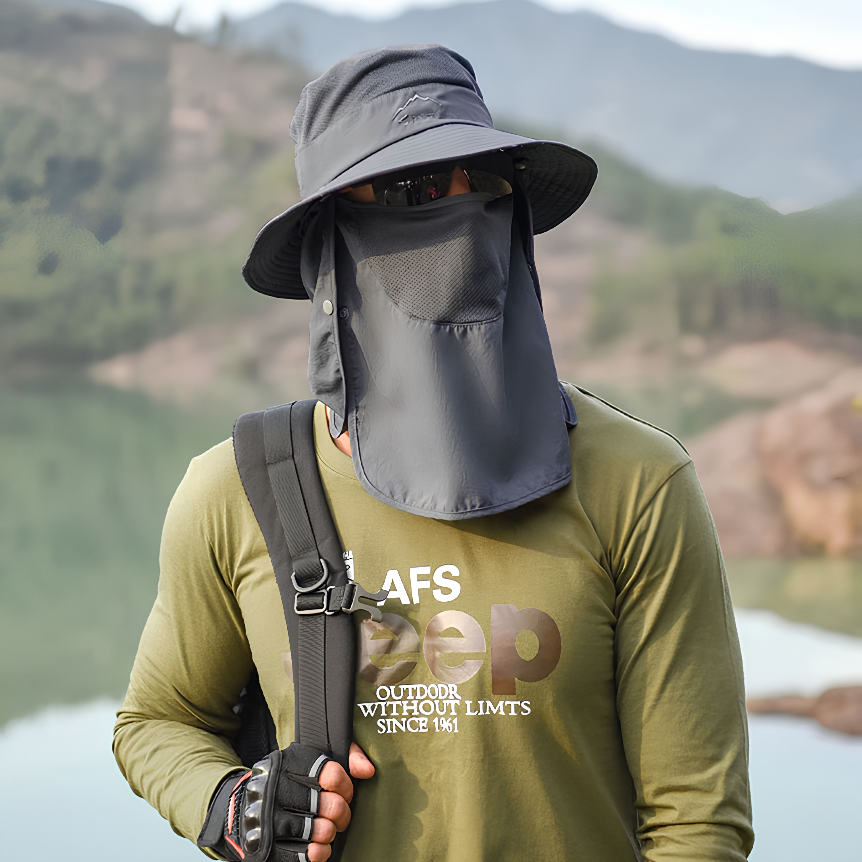 Men's Forest Outdoor Hat - Classic Style, Durable & Sun Protection