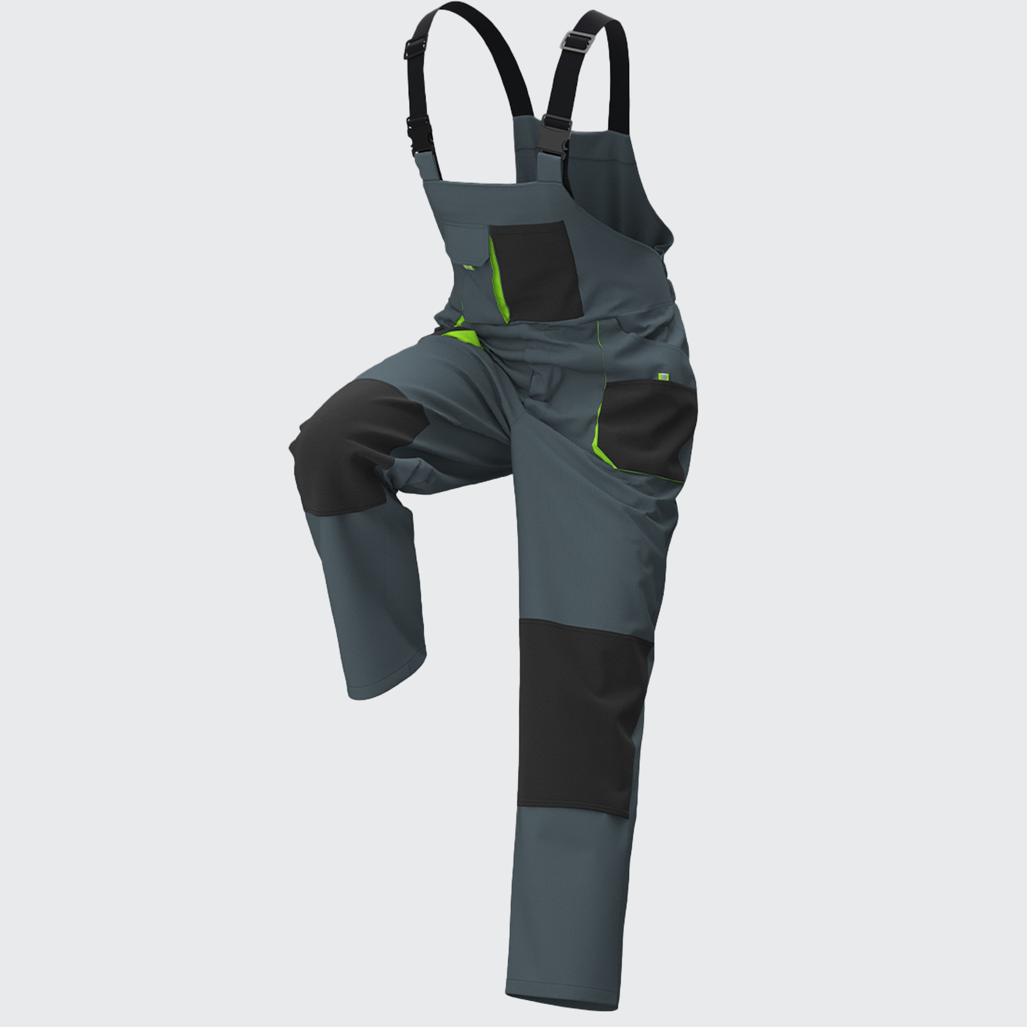 Men's ProGear Outdoor Jumpsuit - Breathable, Durable & 8 Multi-Pockets for Adventure